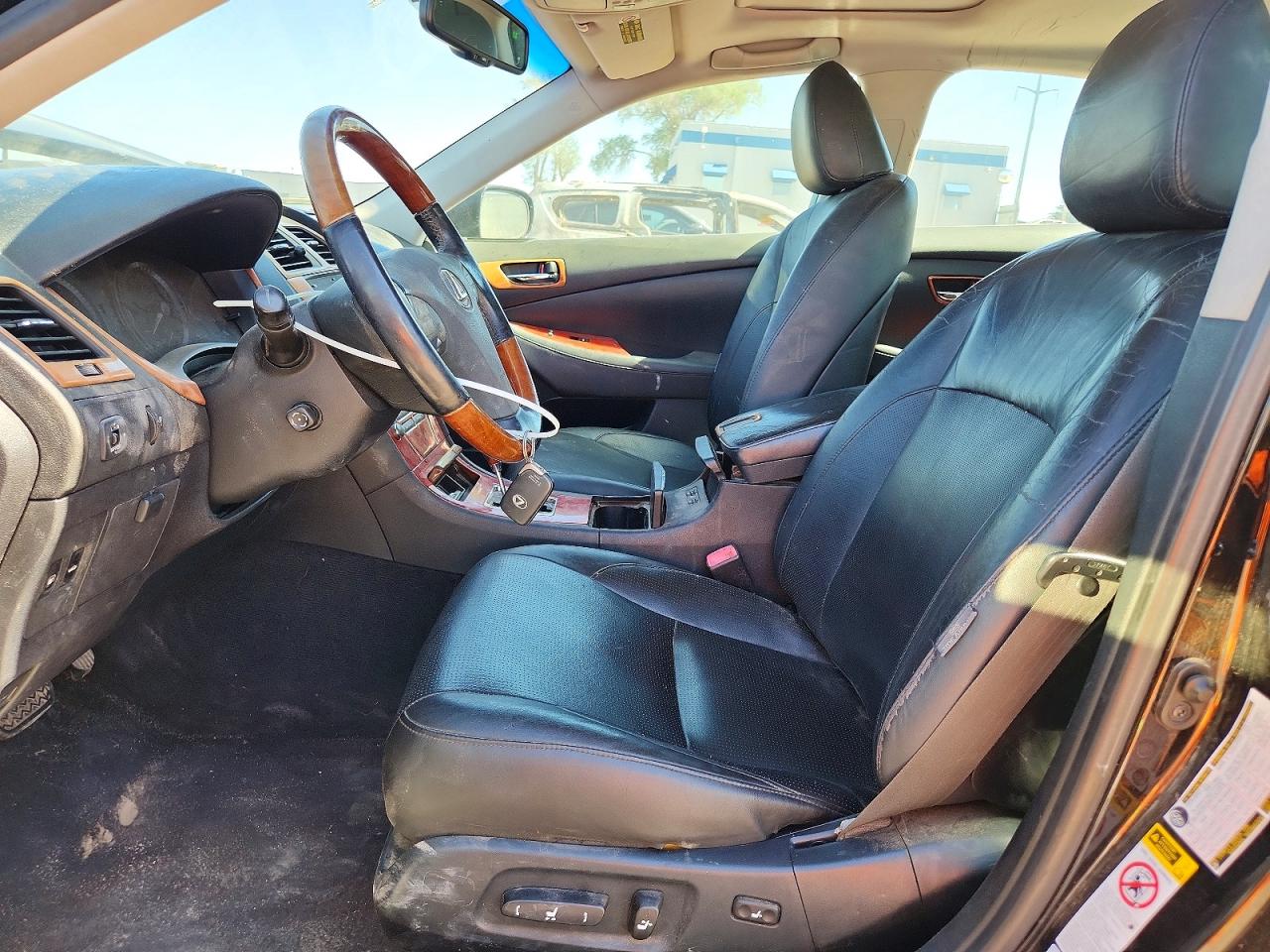 2008 Lexus Es 350 Black vin: JTHBJ46G882273686