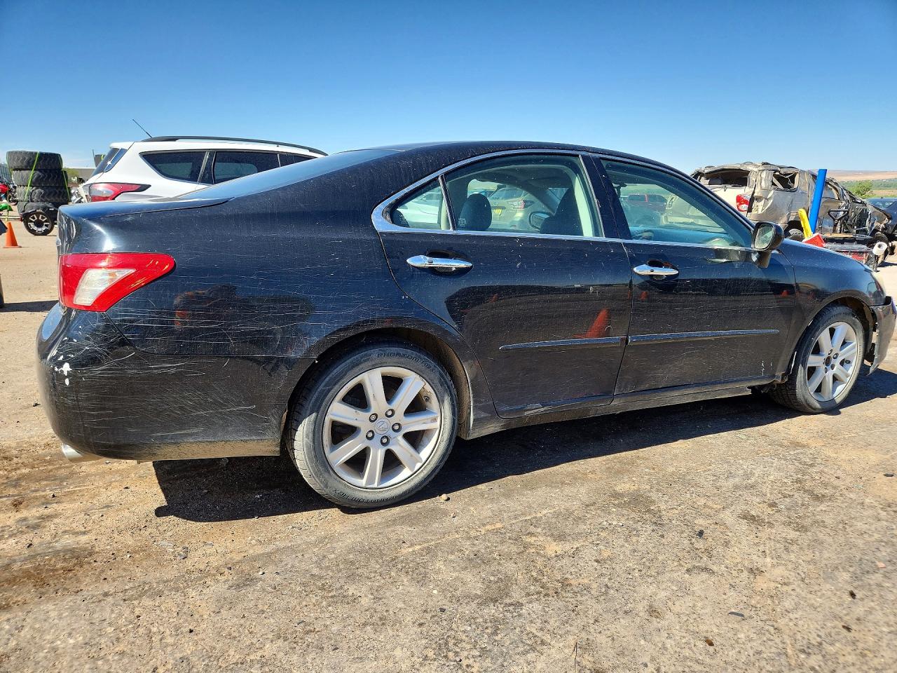 2008 Lexus Es 350 Black vin: JTHBJ46G882273686