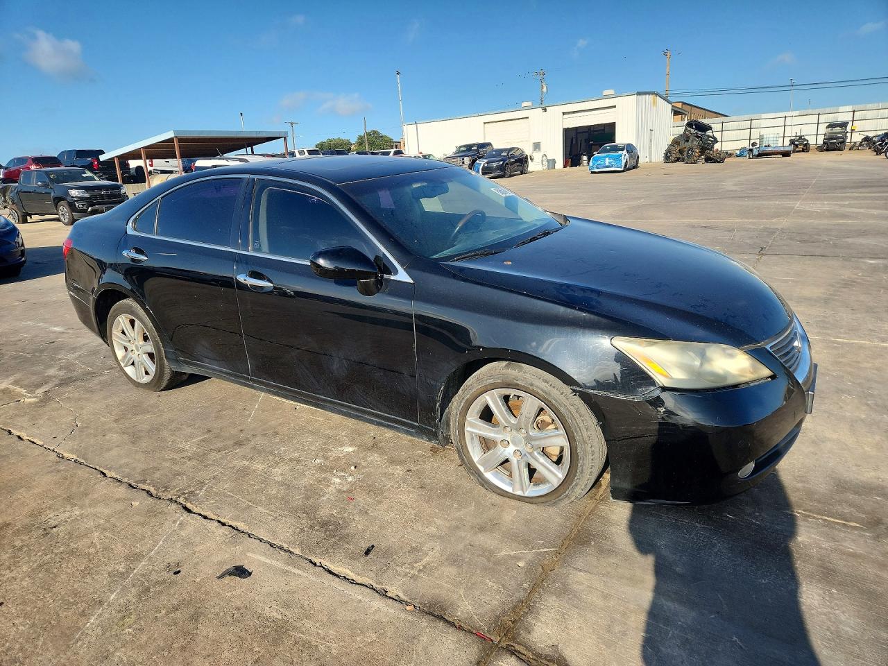 2009 Lexus Es 350 Black vin: JTHBJ46G892279263