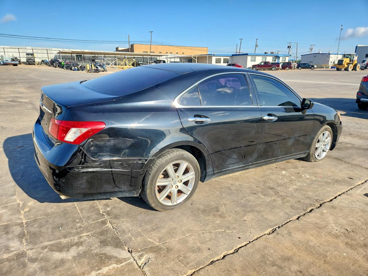2009 Lexus Es 350 Black vin: JTHBJ46G892279263