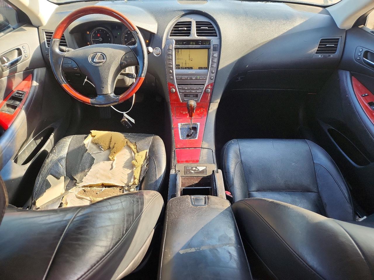 2009 Lexus Es 350 Black vin: JTHBJ46G892279263