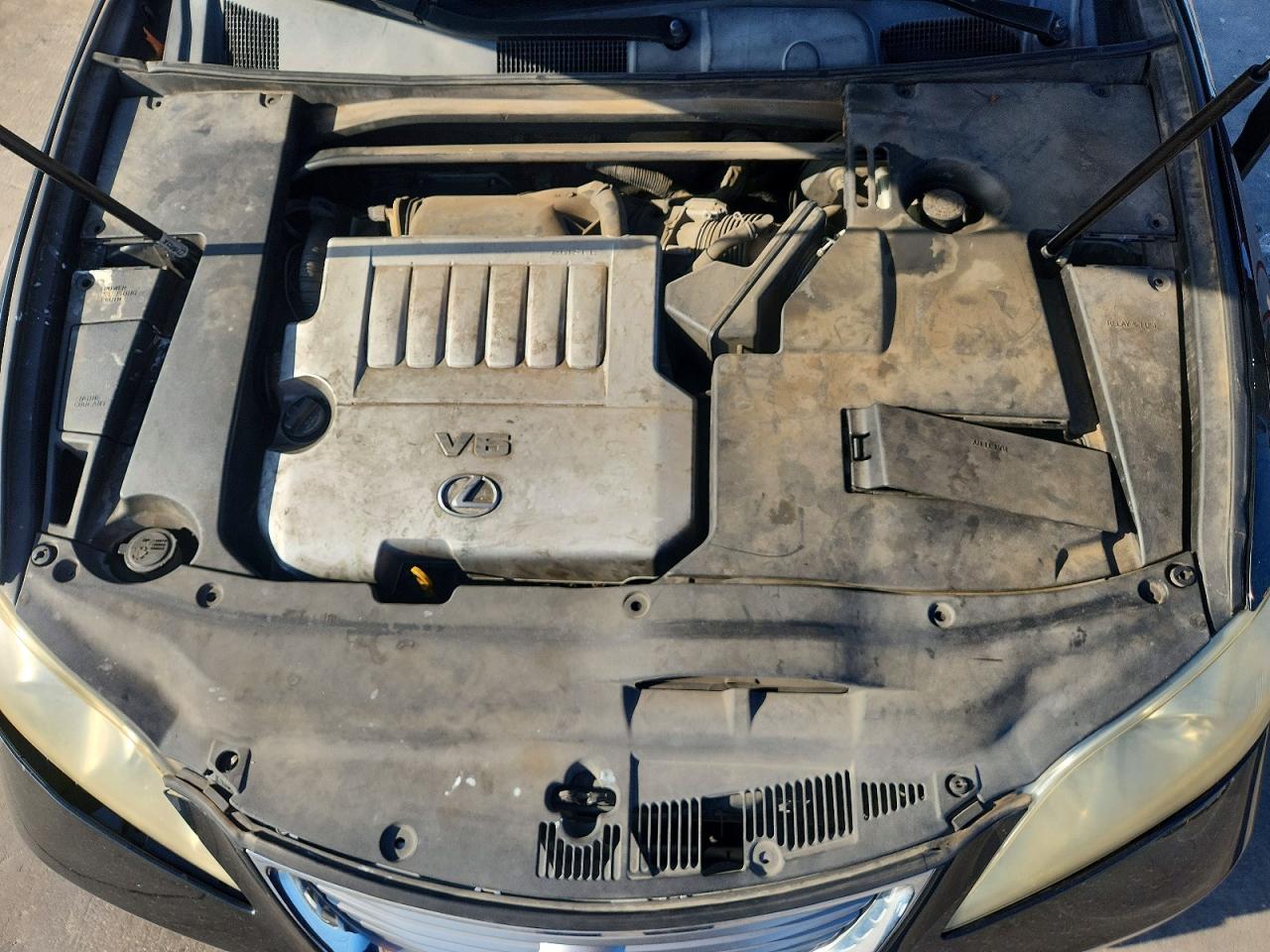 2009 Lexus Es 350 Black vin: JTHBJ46G892279263