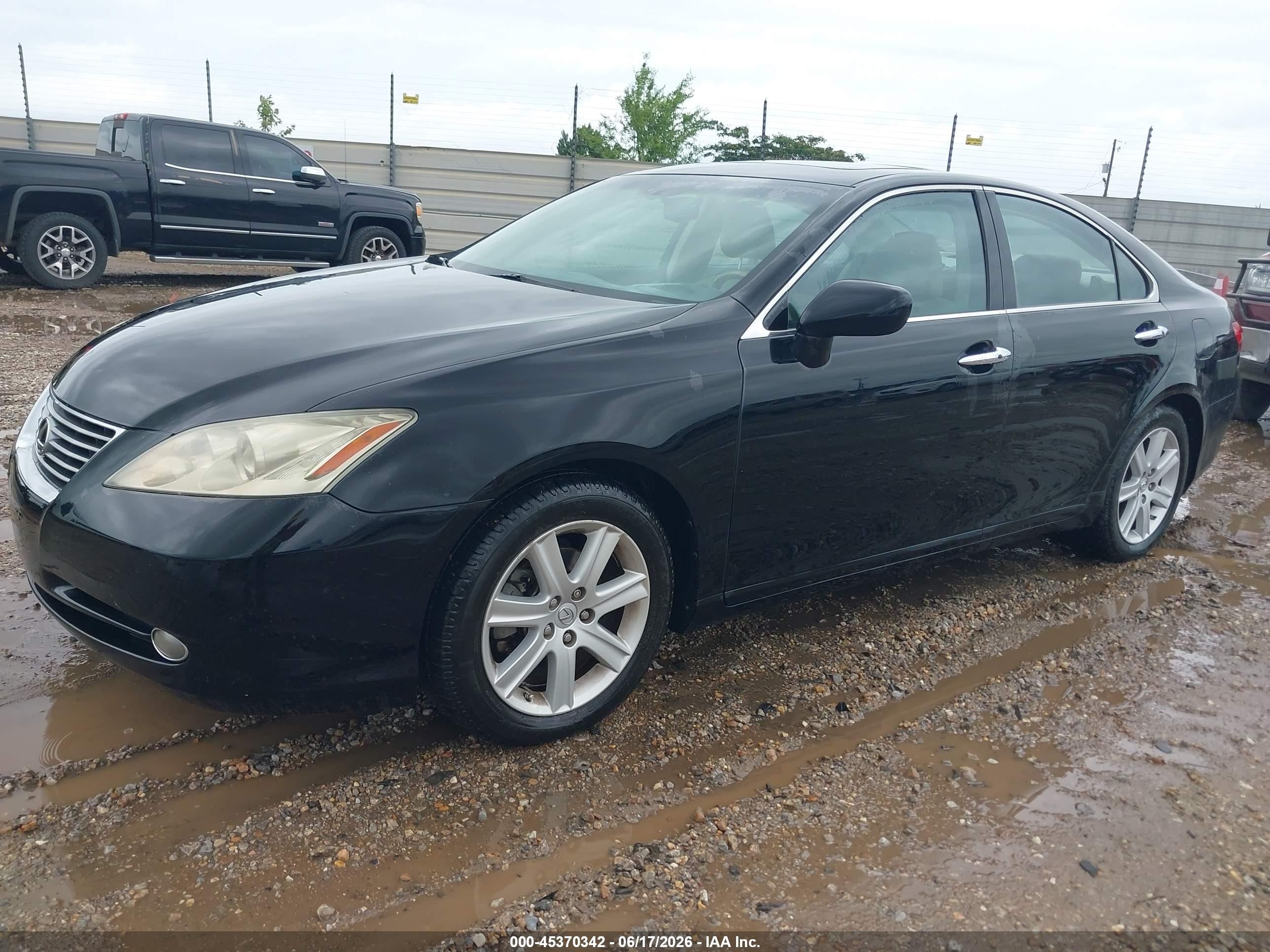 2009 Lexus Es 350   Черный vin: JTHBJ46G892296807