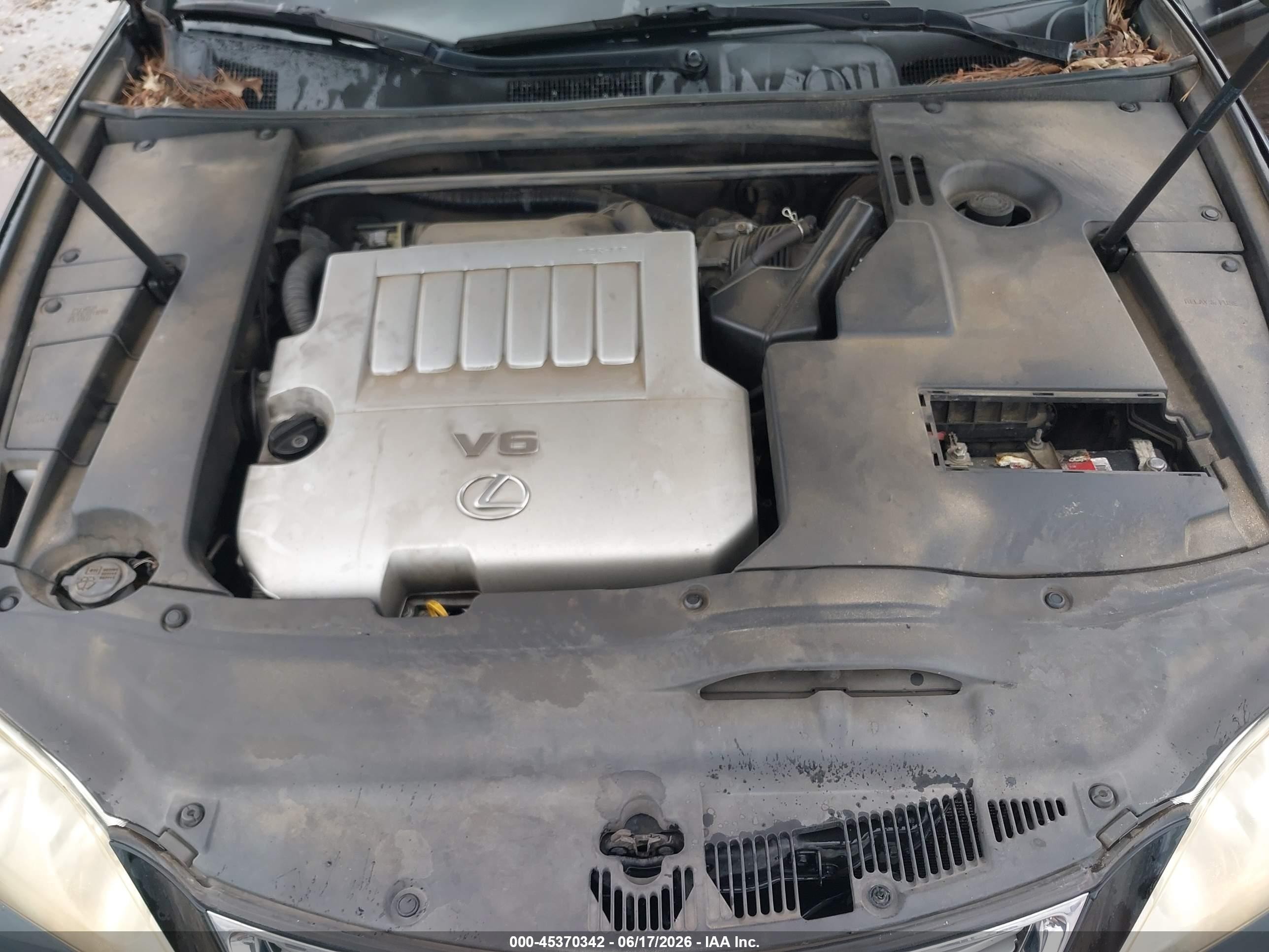 2009 Lexus Es 350   Черный vin: JTHBJ46G892296807