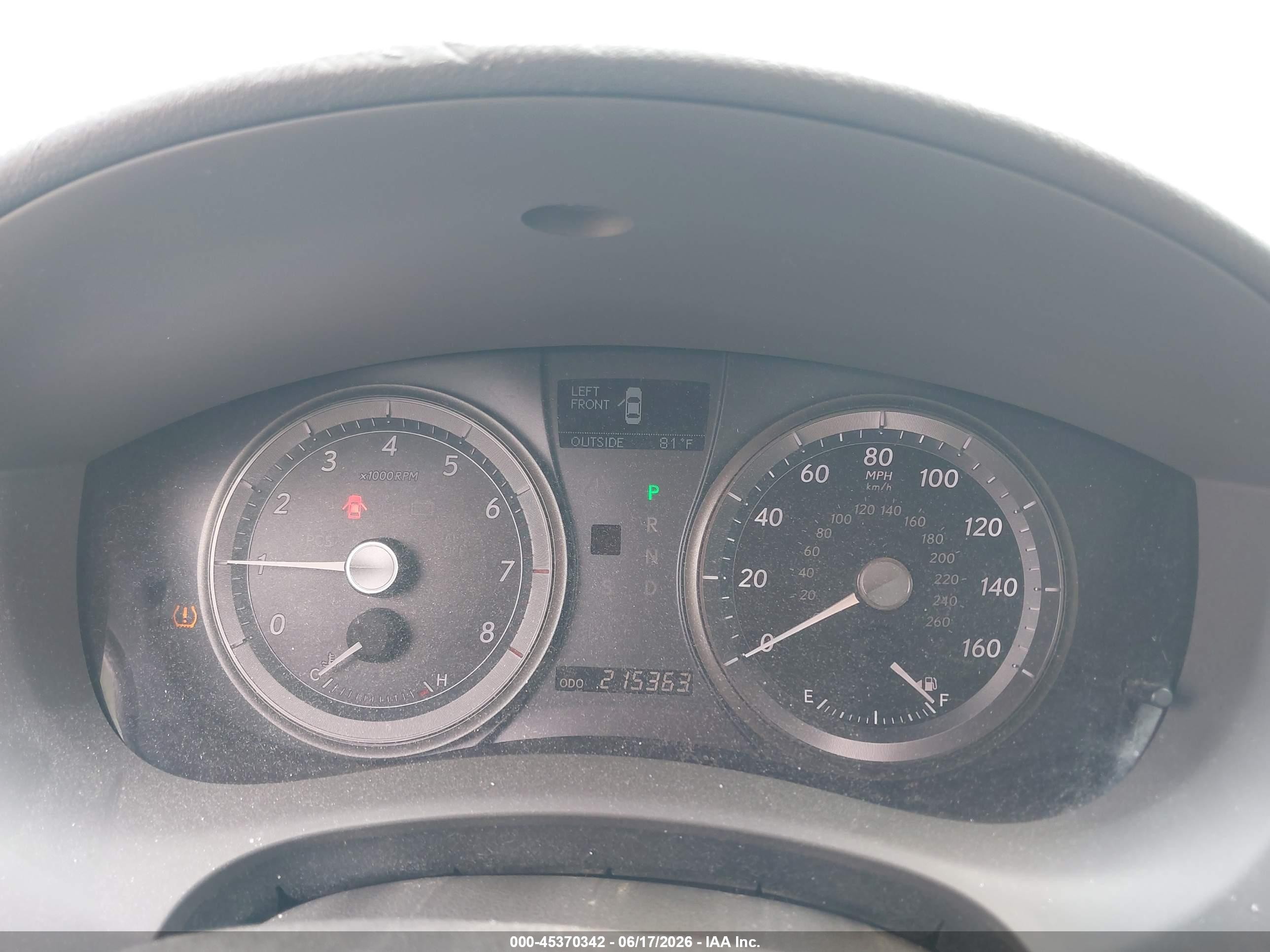 2009 Lexus Es 350   Черный vin: JTHBJ46G892296807
