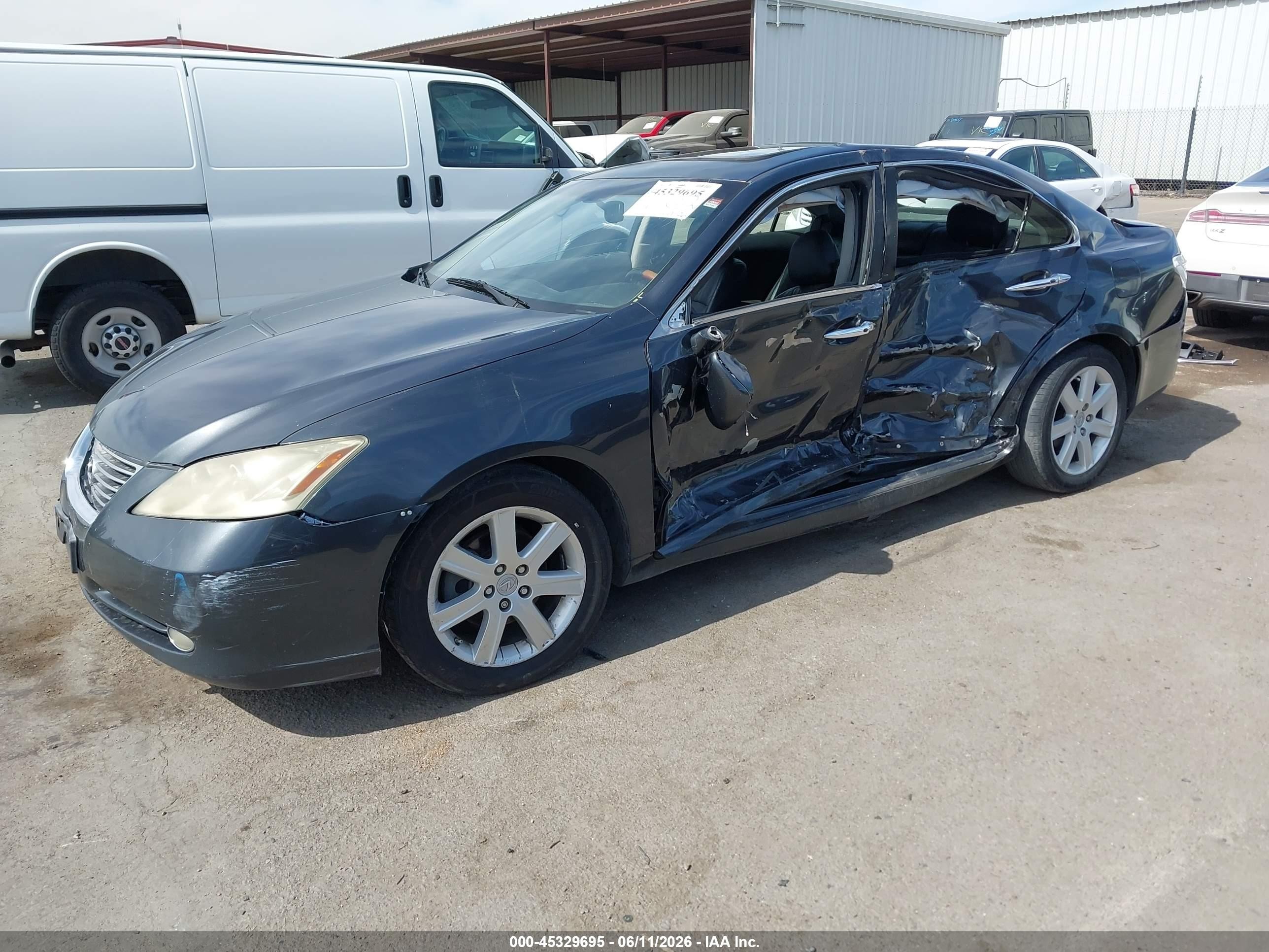 2009 Lexus Es 350   Gray vin: JTHBJ46G892296905