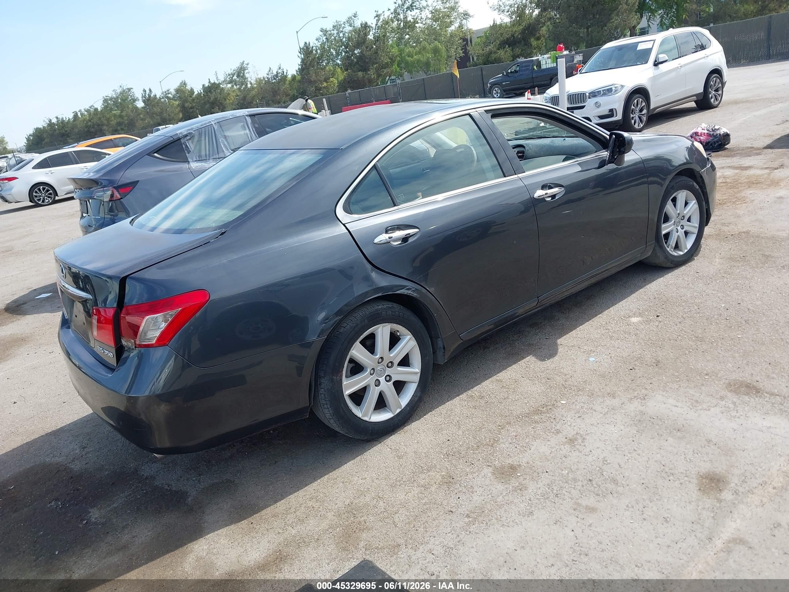 2009 Lexus Es 350   Gray vin: JTHBJ46G892296905
