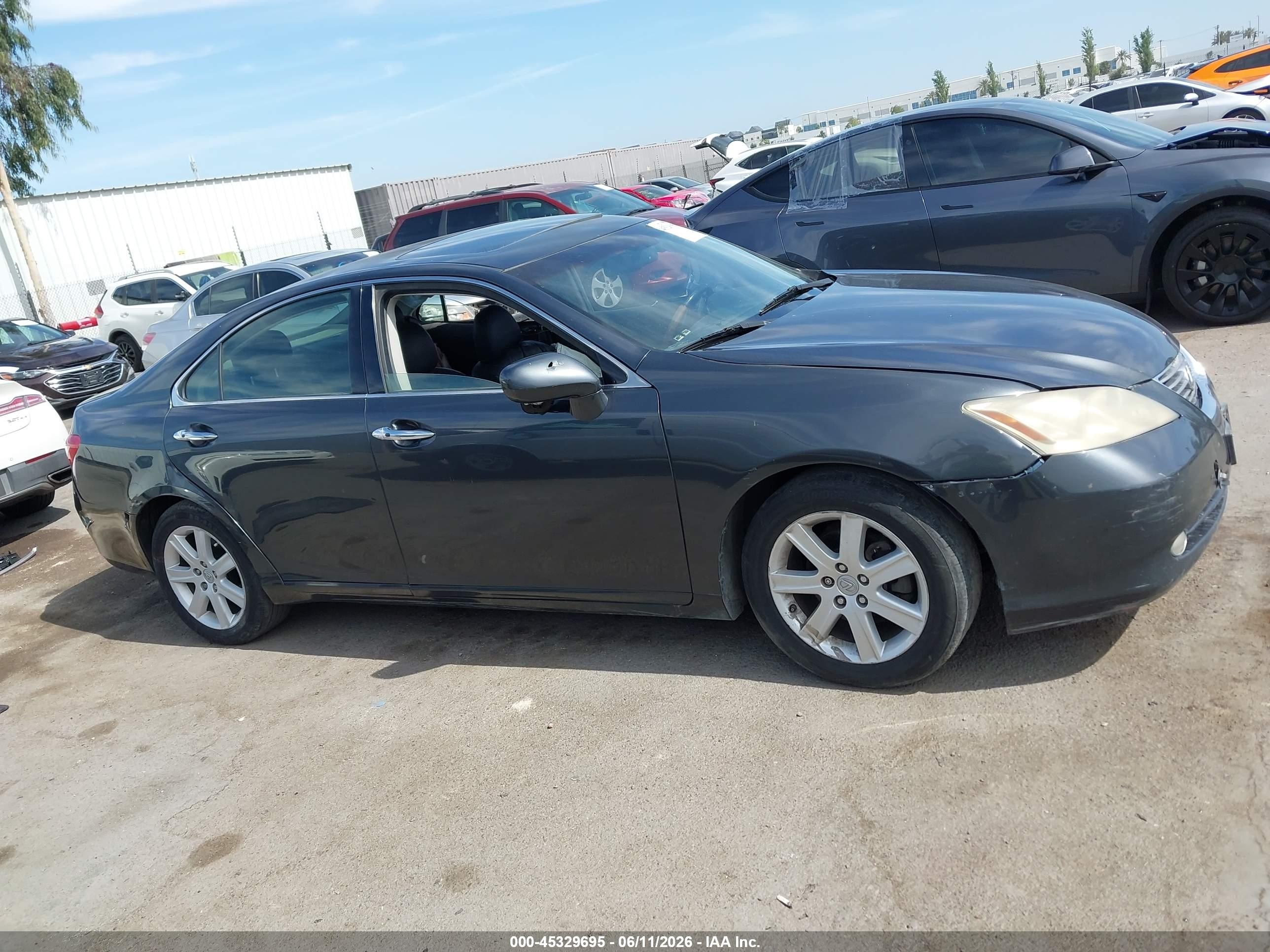2009 Lexus Es 350   Gray vin: JTHBJ46G892296905