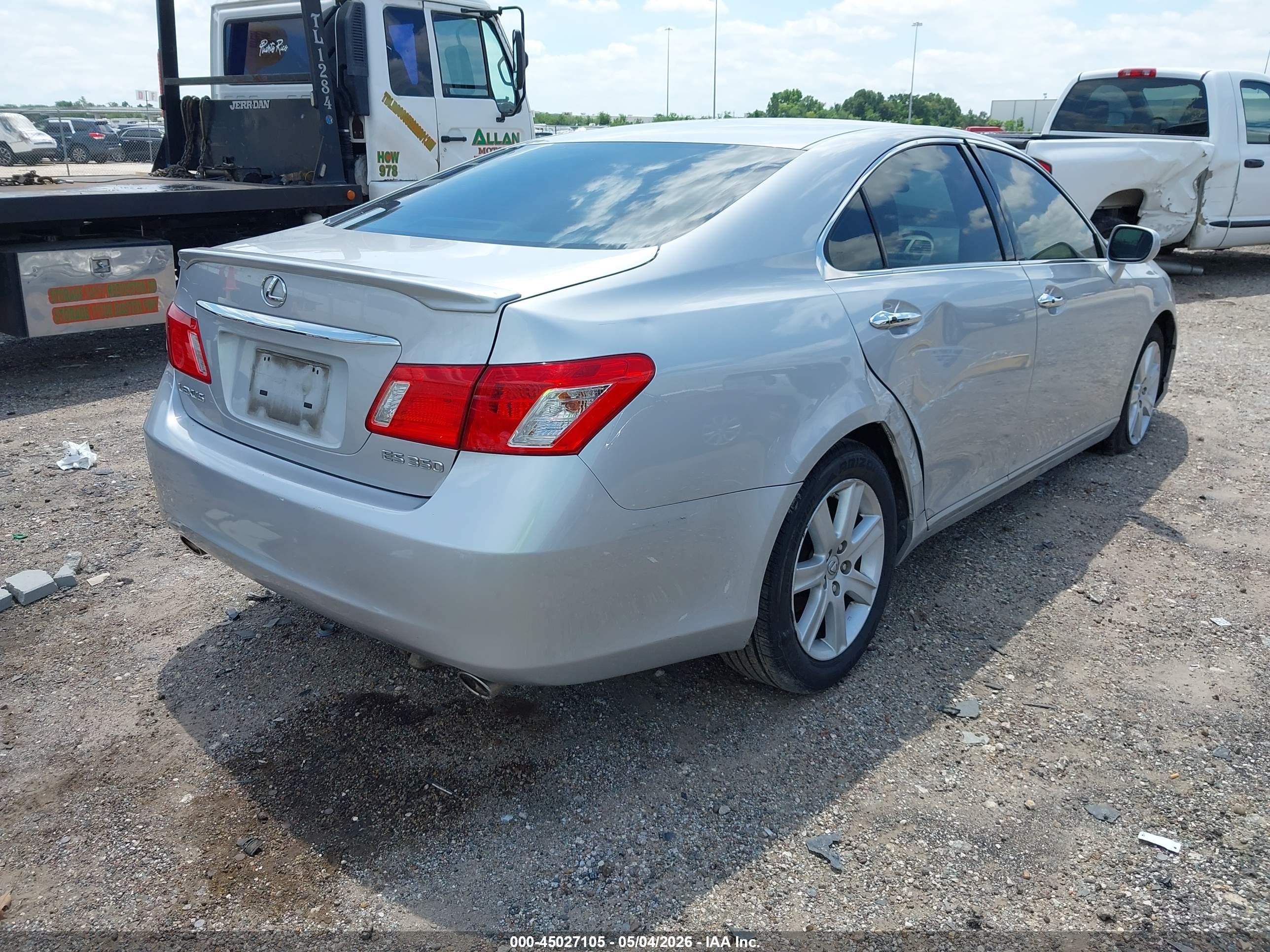2009 Lexus Es 350   Gray vin: JTHBJ46G892298007