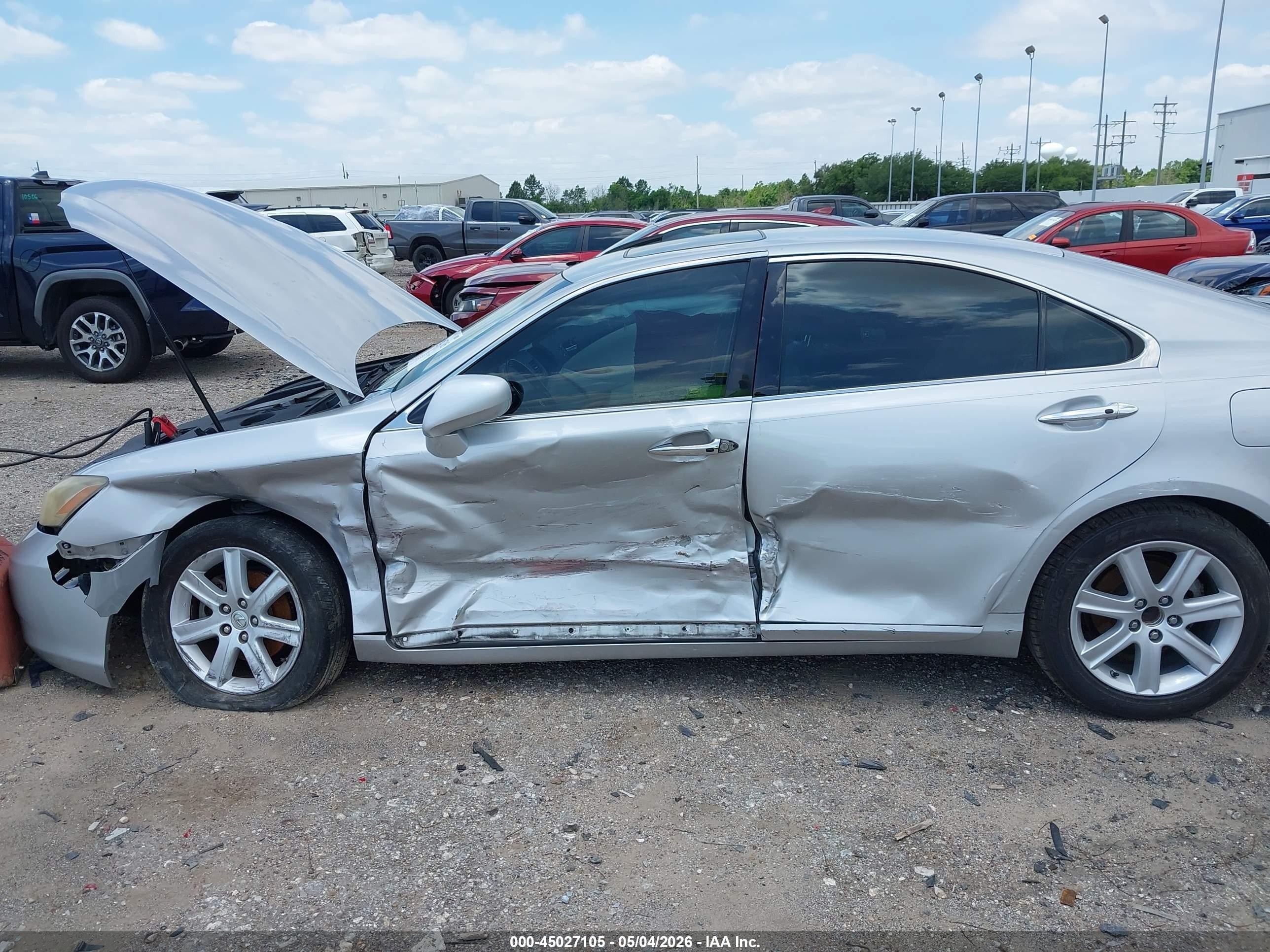 2009 Lexus Es 350   Gray vin: JTHBJ46G892298007
