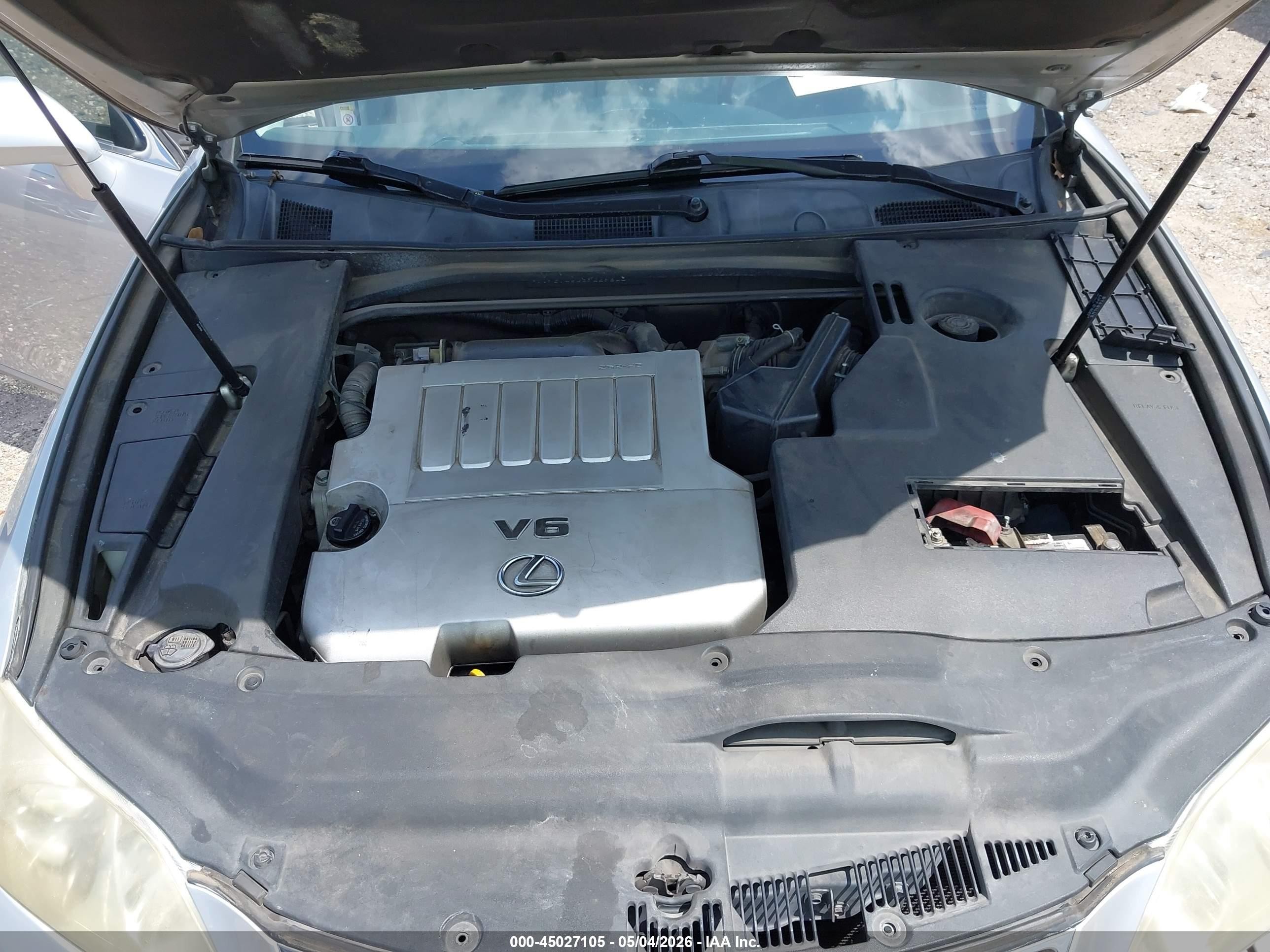 2009 Lexus Es 350   Gray vin: JTHBJ46G892298007