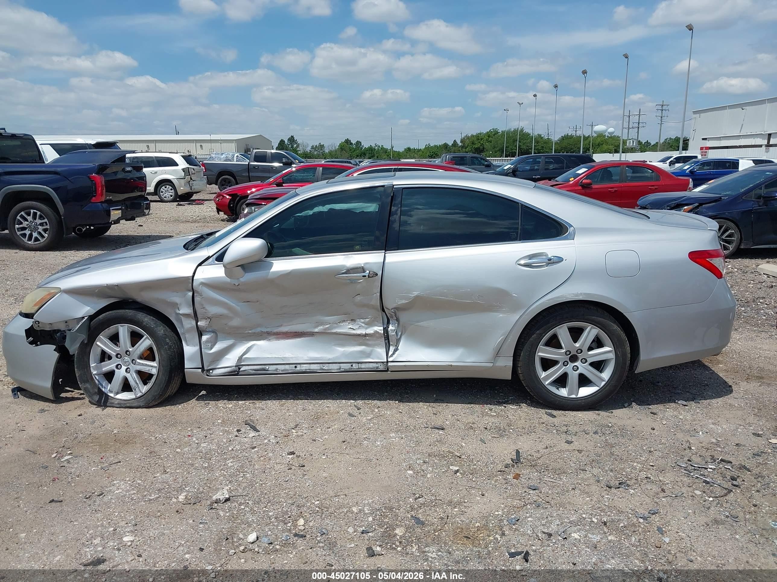 2009 Lexus Es 350   Gray vin: JTHBJ46G892298007