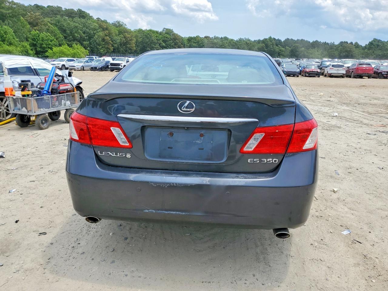 2009 Lexus Es 350 4d Gray vin: JTHBJ46G892307059