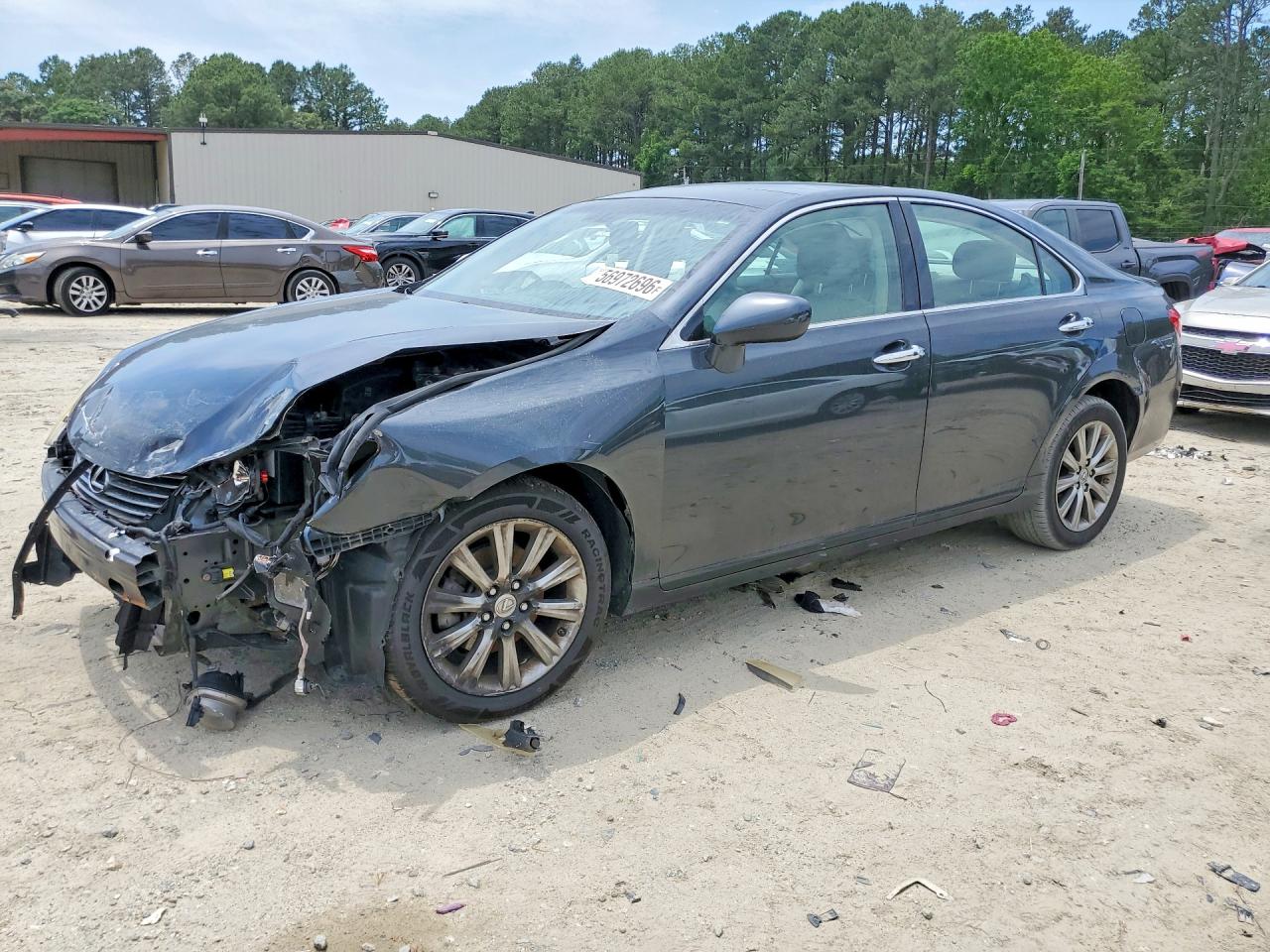 2009 Lexus Es 350 4d Gray vin: JTHBJ46G892307059