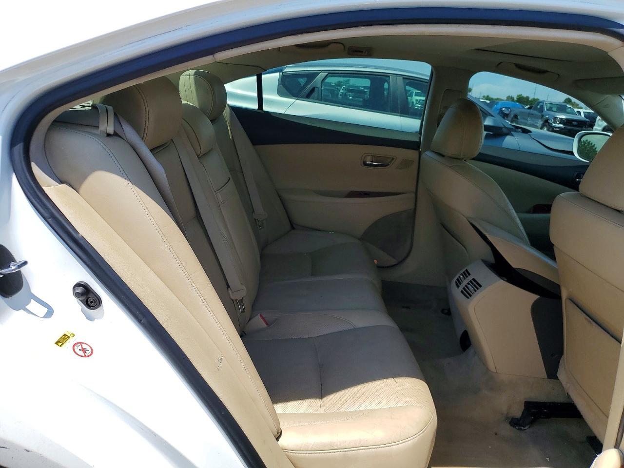 2009 Lexus Es 350 Белый vin: JTHBJ46G892317624