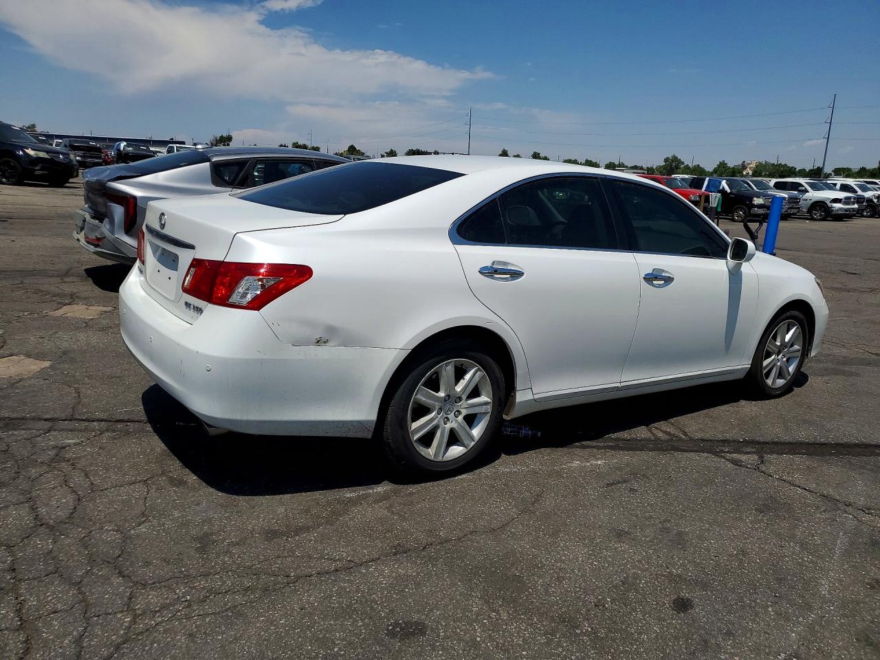 2009 Lexus Es 350 Белый vin: JTHBJ46G892317624