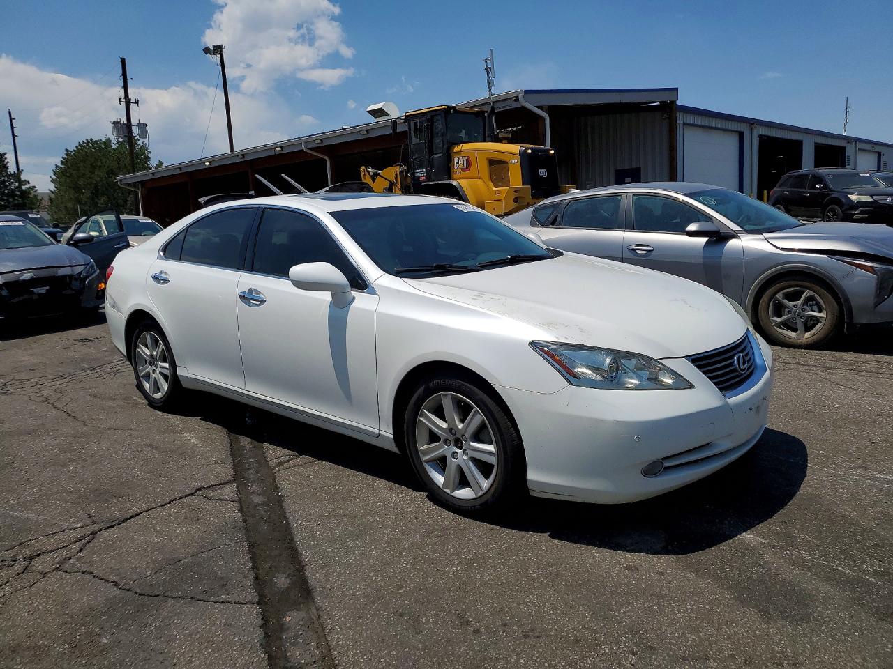 2009 Lexus Es 350 Белый vin: JTHBJ46G892317624