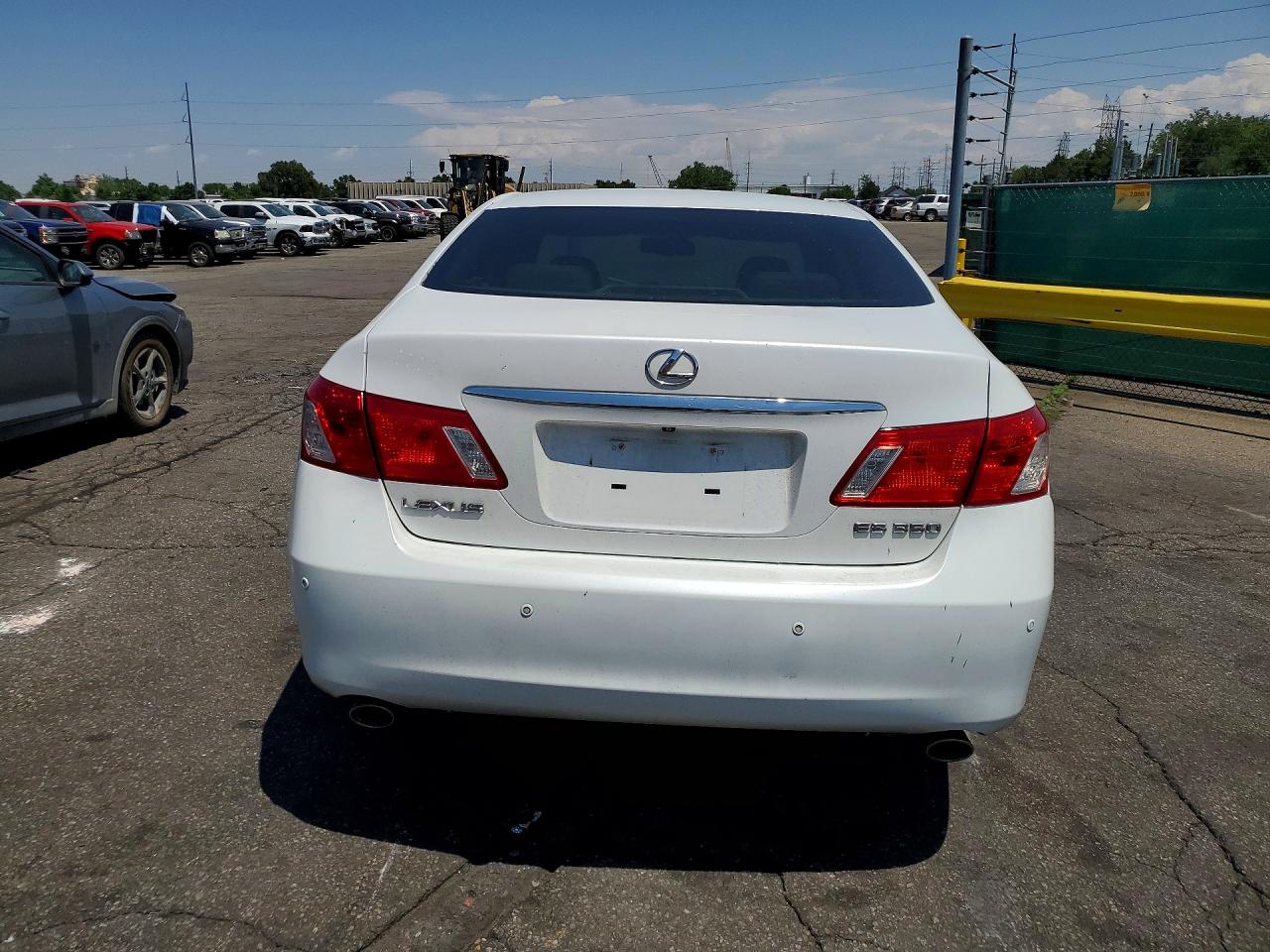 2009 Lexus Es 350 Белый vin: JTHBJ46G892317624