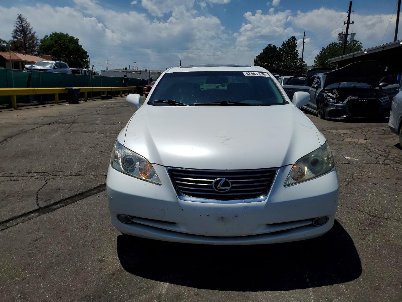 2009 Lexus Es 350 Белый vin: JTHBJ46G892317624