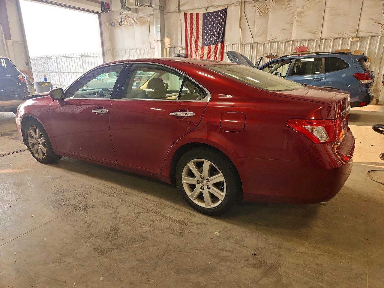 2009 Lexus Es 350 Red vin: JTHBJ46G892318580