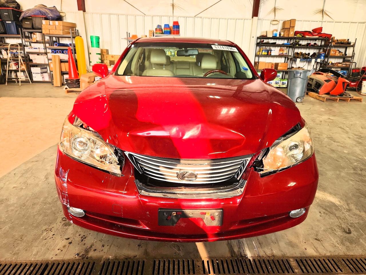 2009 Lexus Es 350 Red vin: JTHBJ46G892318580