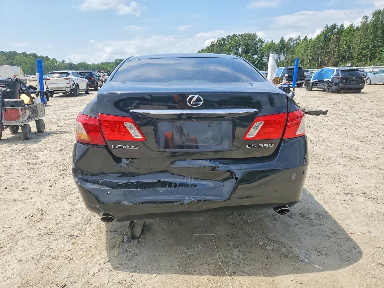 2009 Lexus Es 350 Black vin: JTHBJ46G892321981