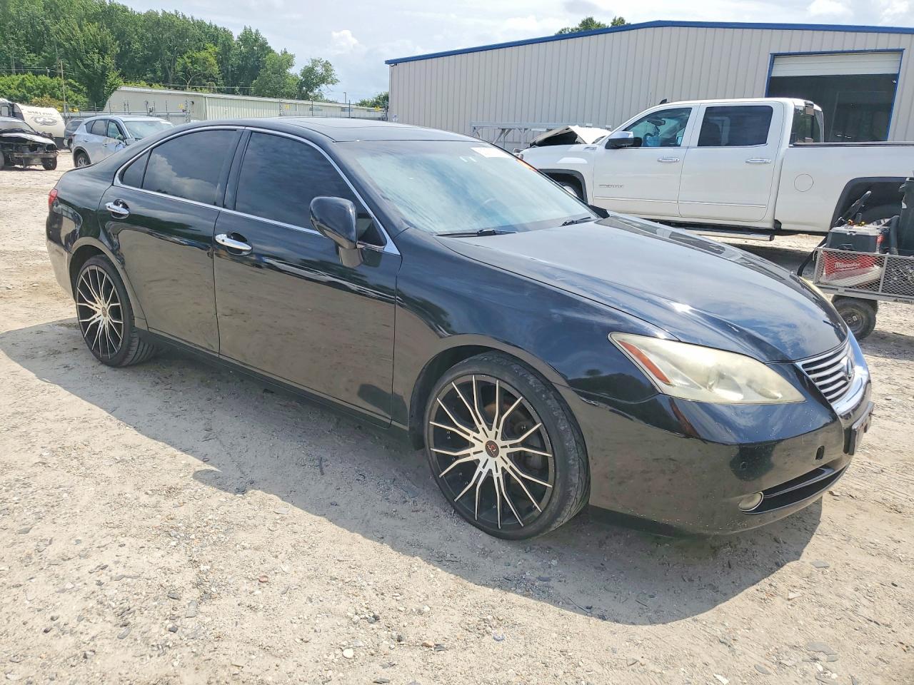 2009 Lexus Es 350 Black vin: JTHBJ46G892321981