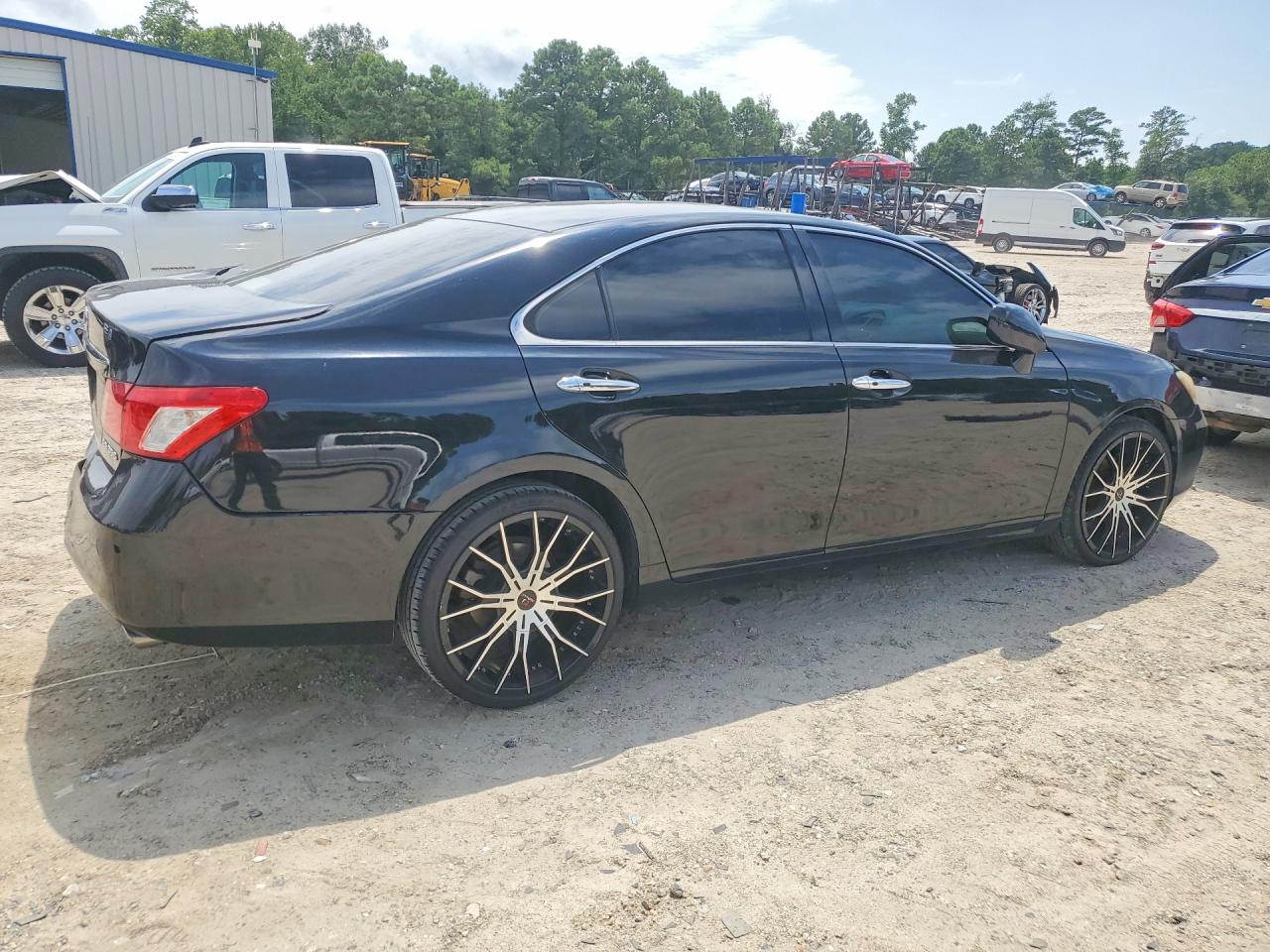 2009 Lexus Es 350 Black vin: JTHBJ46G892321981
