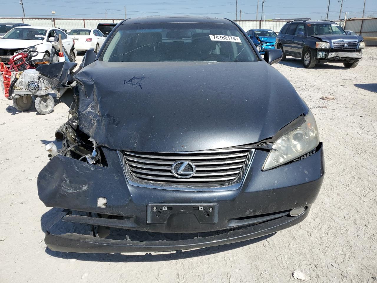 2009 Lexus Es 350 Black vin: JTHBJ46G892333225