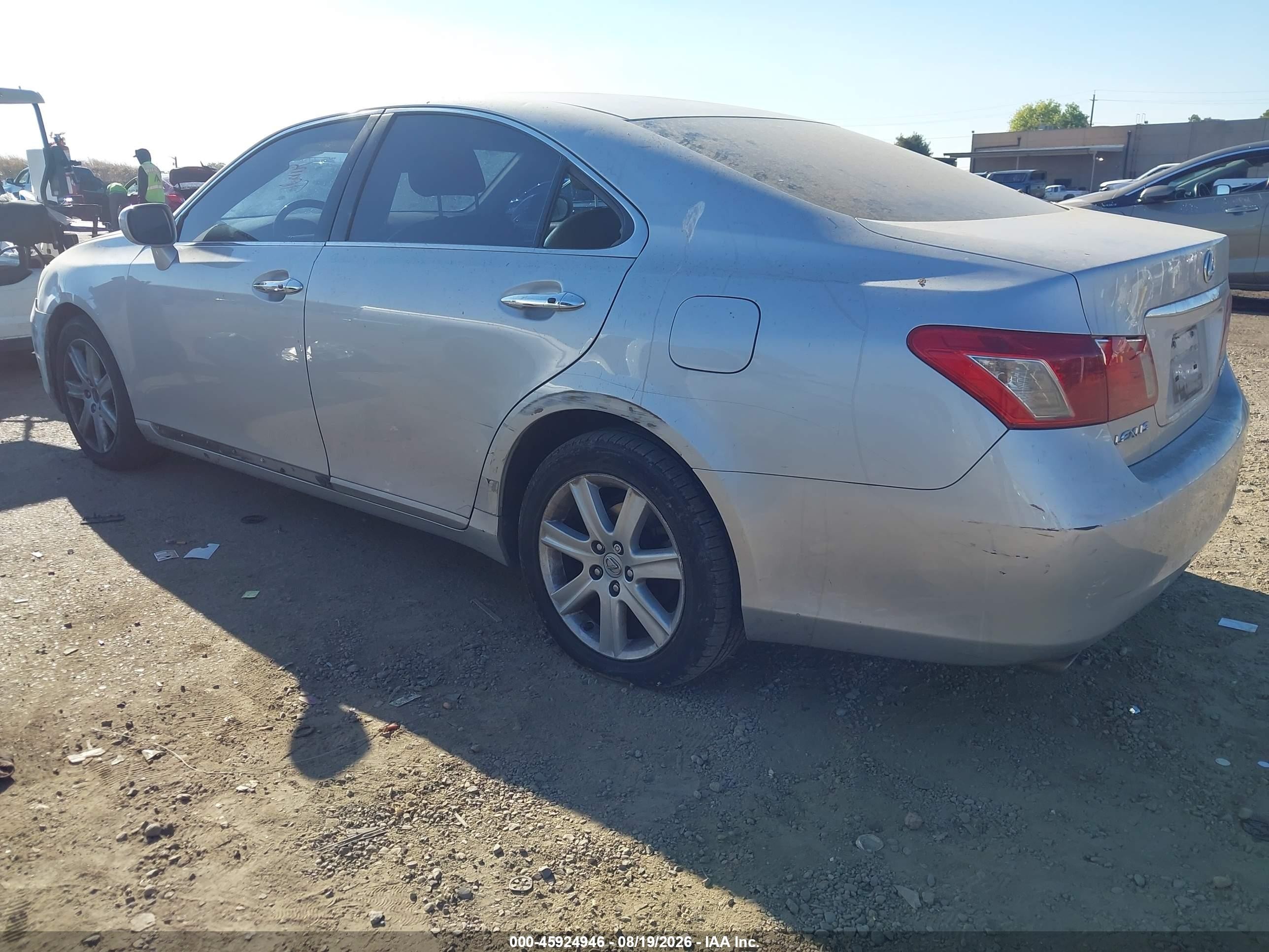 2009 Lexus Es 350 Серебряный vin: JTHBJ46G892339803
