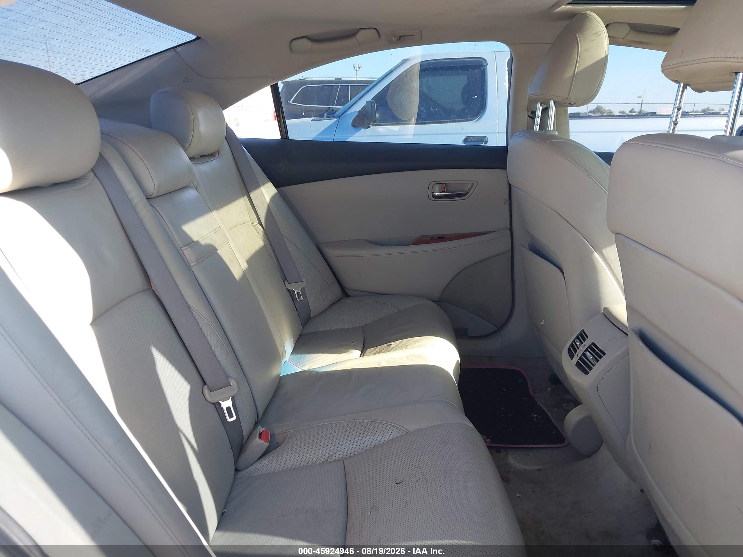 2009 Lexus Es 350 Серебряный vin: JTHBJ46G892339803