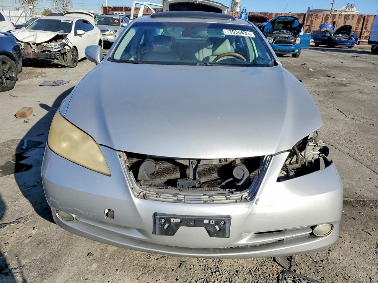 2007 Lexus Es 350 Серебряный vin: JTHBJ46G972005356