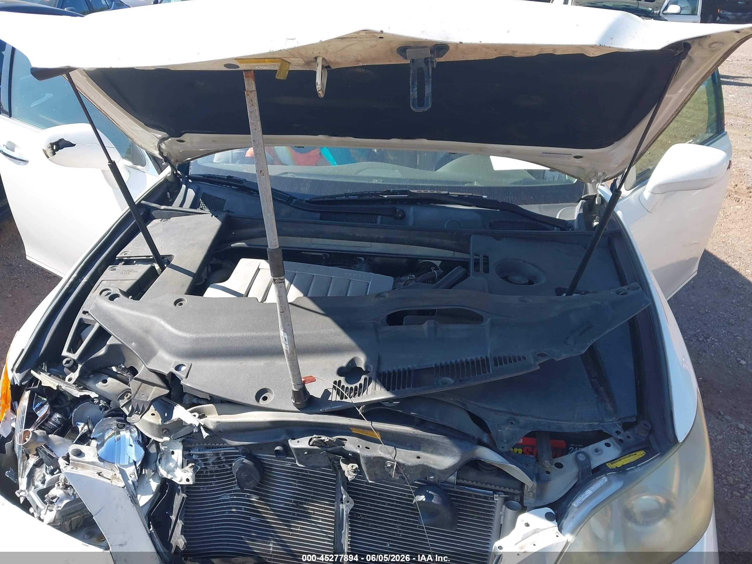 2007 Lexus Es 350   White vin: JTHBJ46G972015899