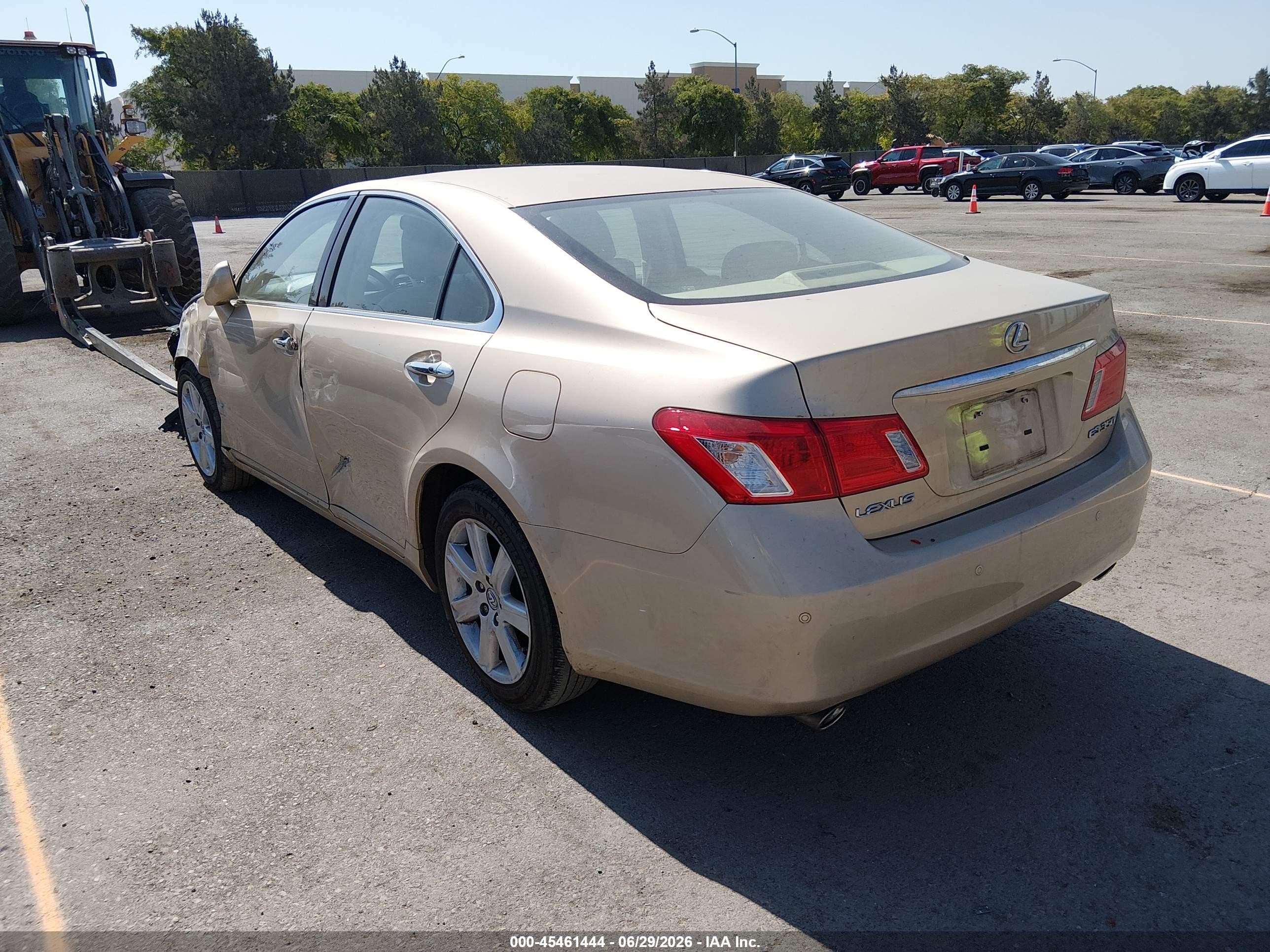 2007 Lexus Es 350   Champagne vin: JTHBJ46G972030712