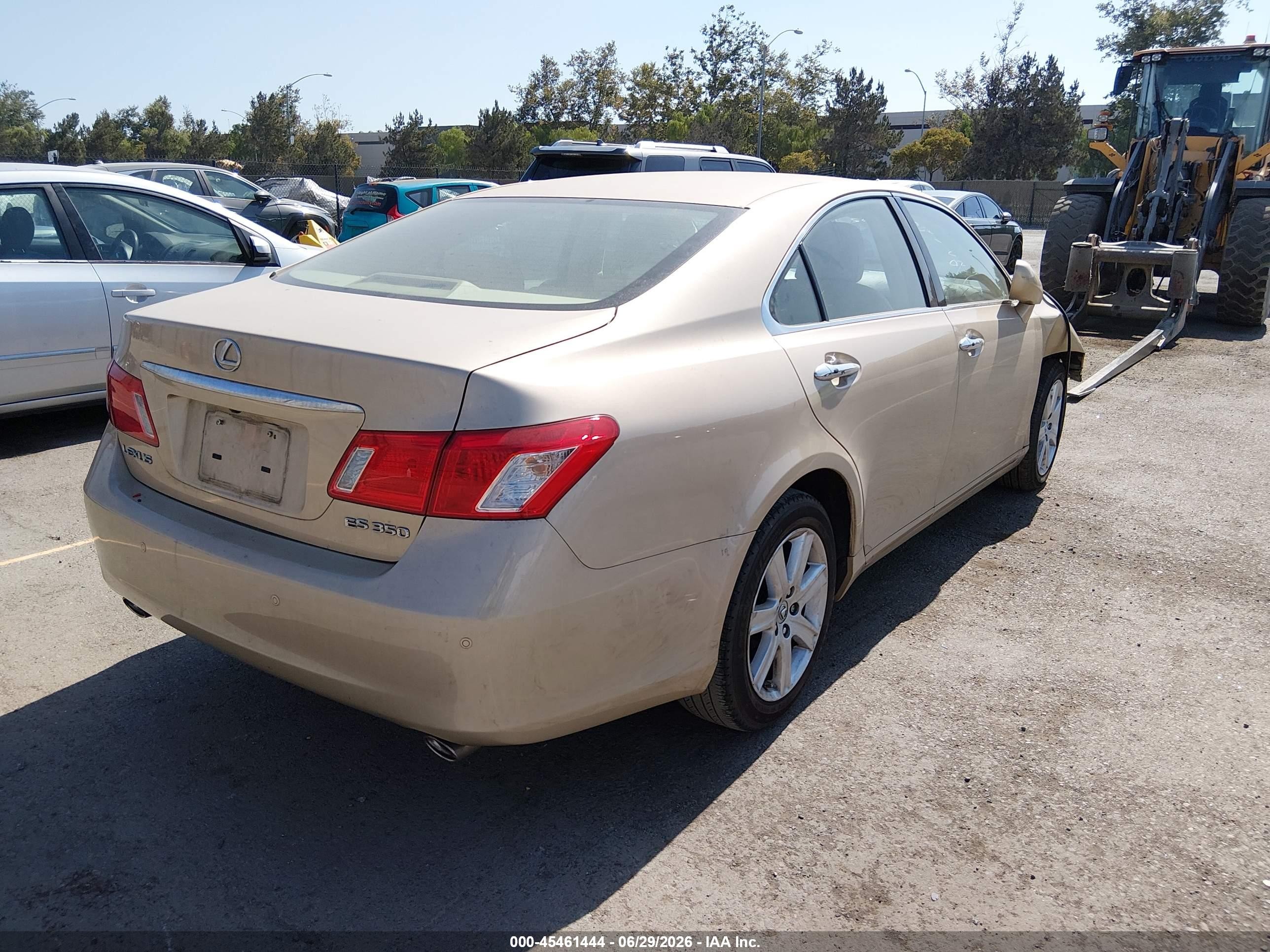 2007 Lexus Es 350   Champagne vin: JTHBJ46G972030712