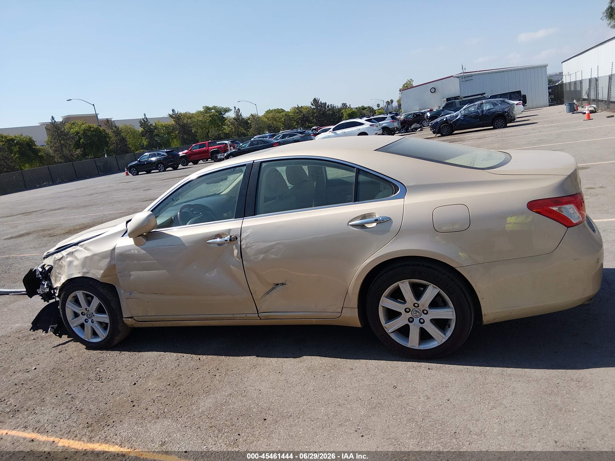 2007 Lexus Es 350   Champagne vin: JTHBJ46G972030712