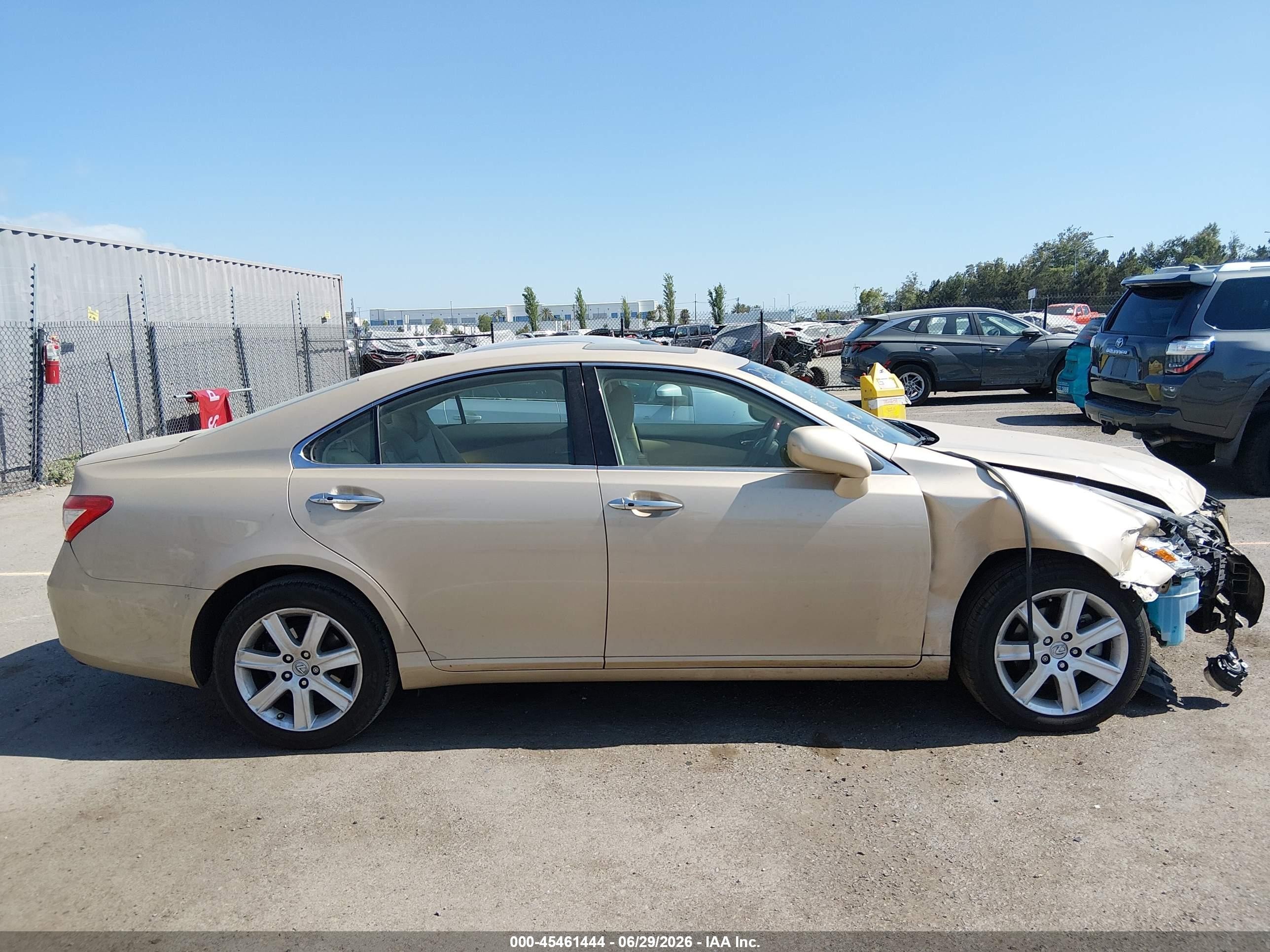 2007 Lexus Es 350   Champagne vin: JTHBJ46G972030712