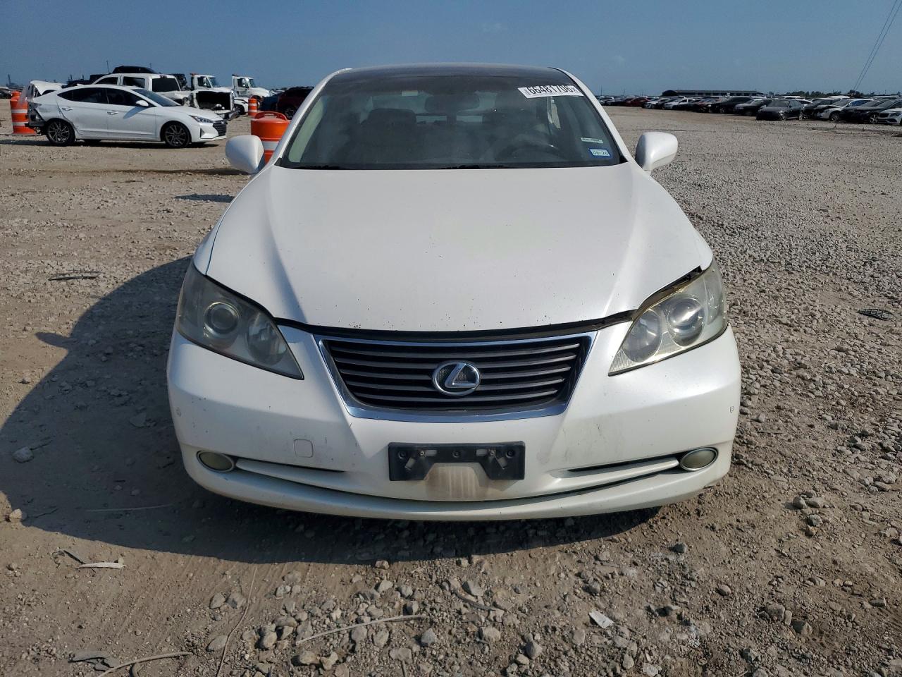 2007 Lexus Es 350 White vin: JTHBJ46G972034324