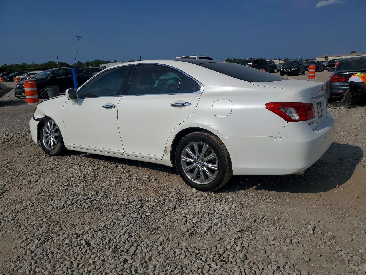 2007 Lexus Es 350 White vin: JTHBJ46G972034324