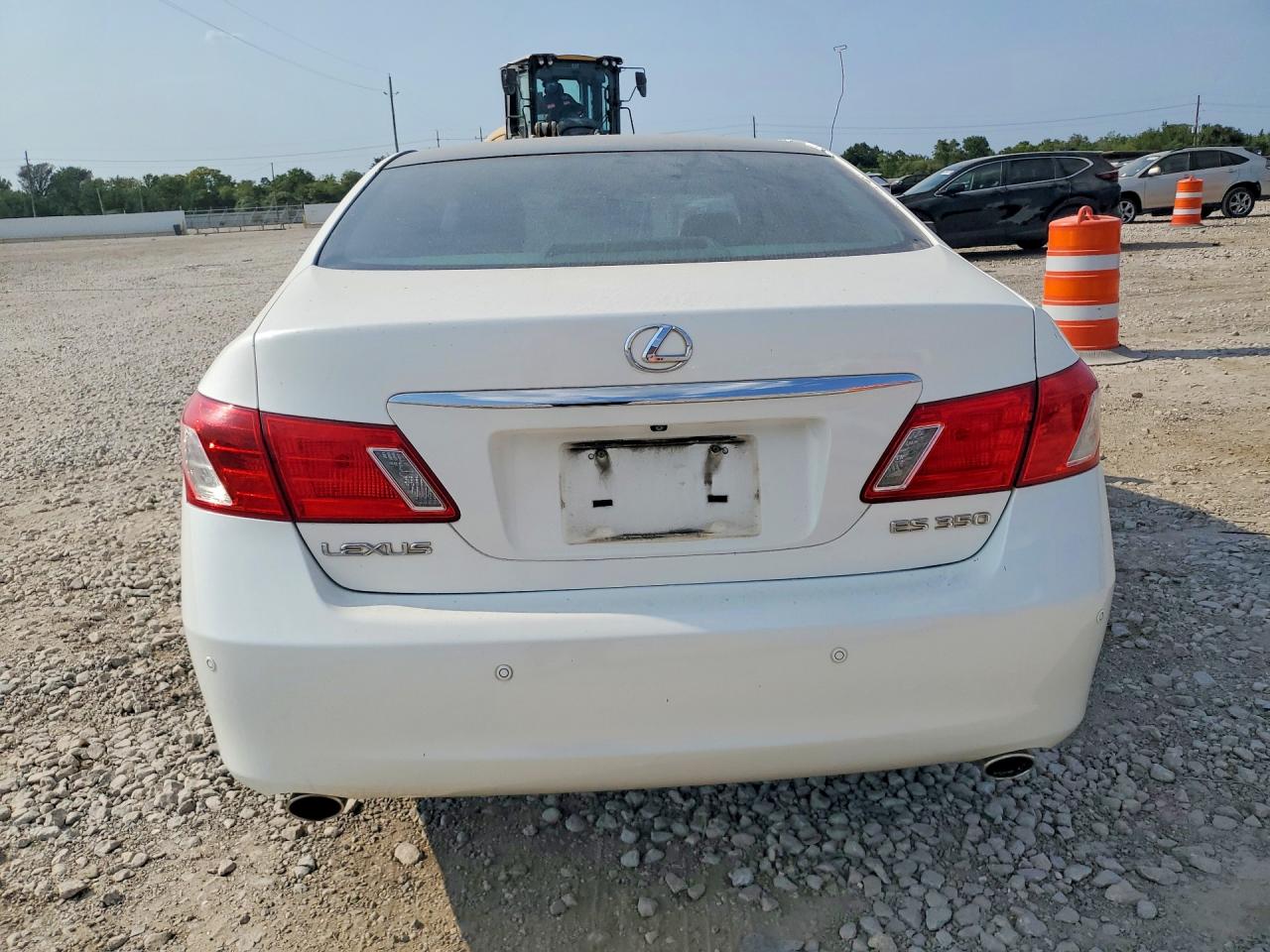 2007 Lexus Es 350 White vin: JTHBJ46G972034324