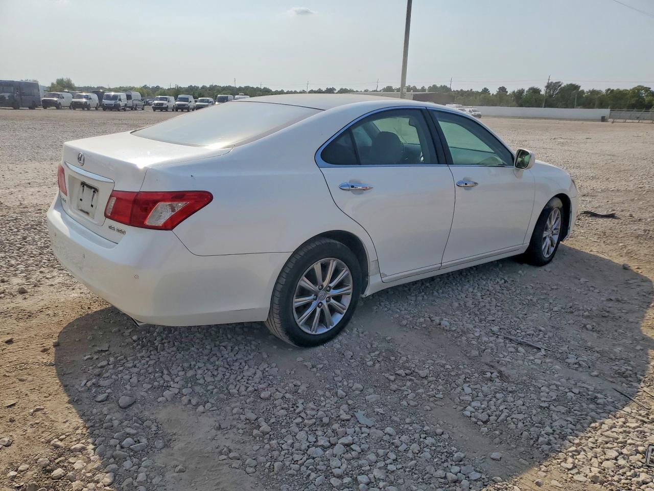 2007 Lexus Es 350 White vin: JTHBJ46G972034324