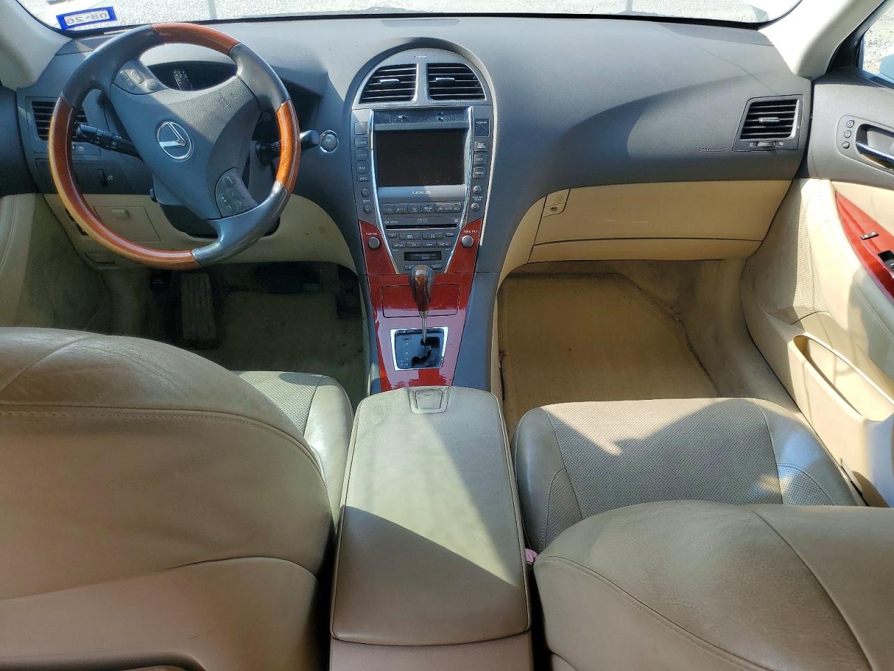 2007 Lexus Es 350 White vin: JTHBJ46G972034324