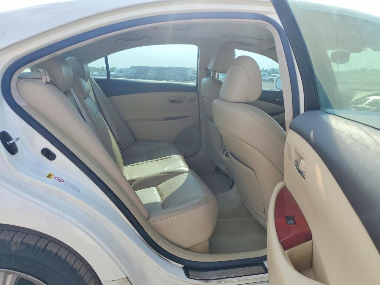 2007 Lexus Es 350 White vin: JTHBJ46G972034324