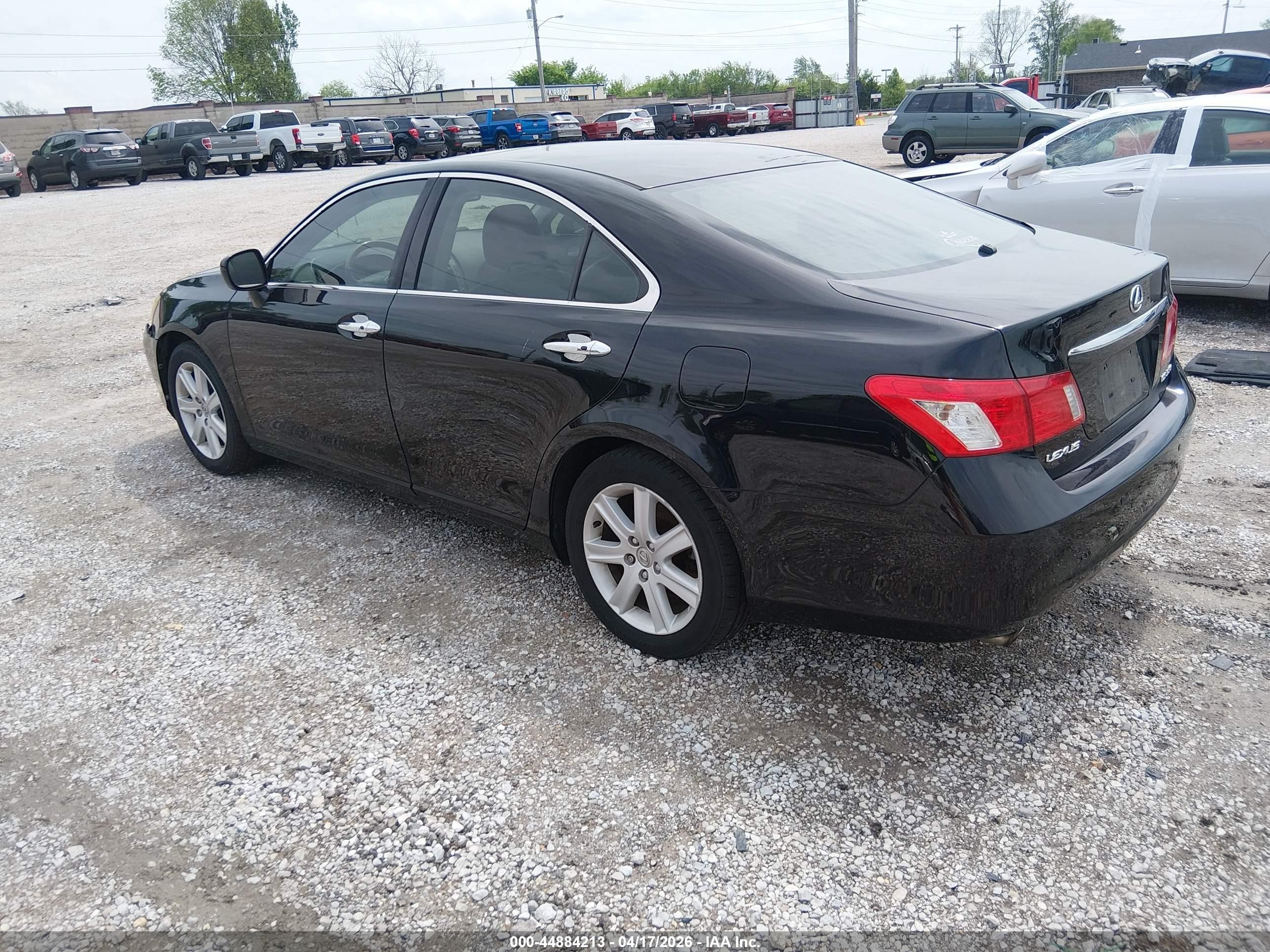 2007 Lexus Es 350   Black vin: JTHBJ46G972038549