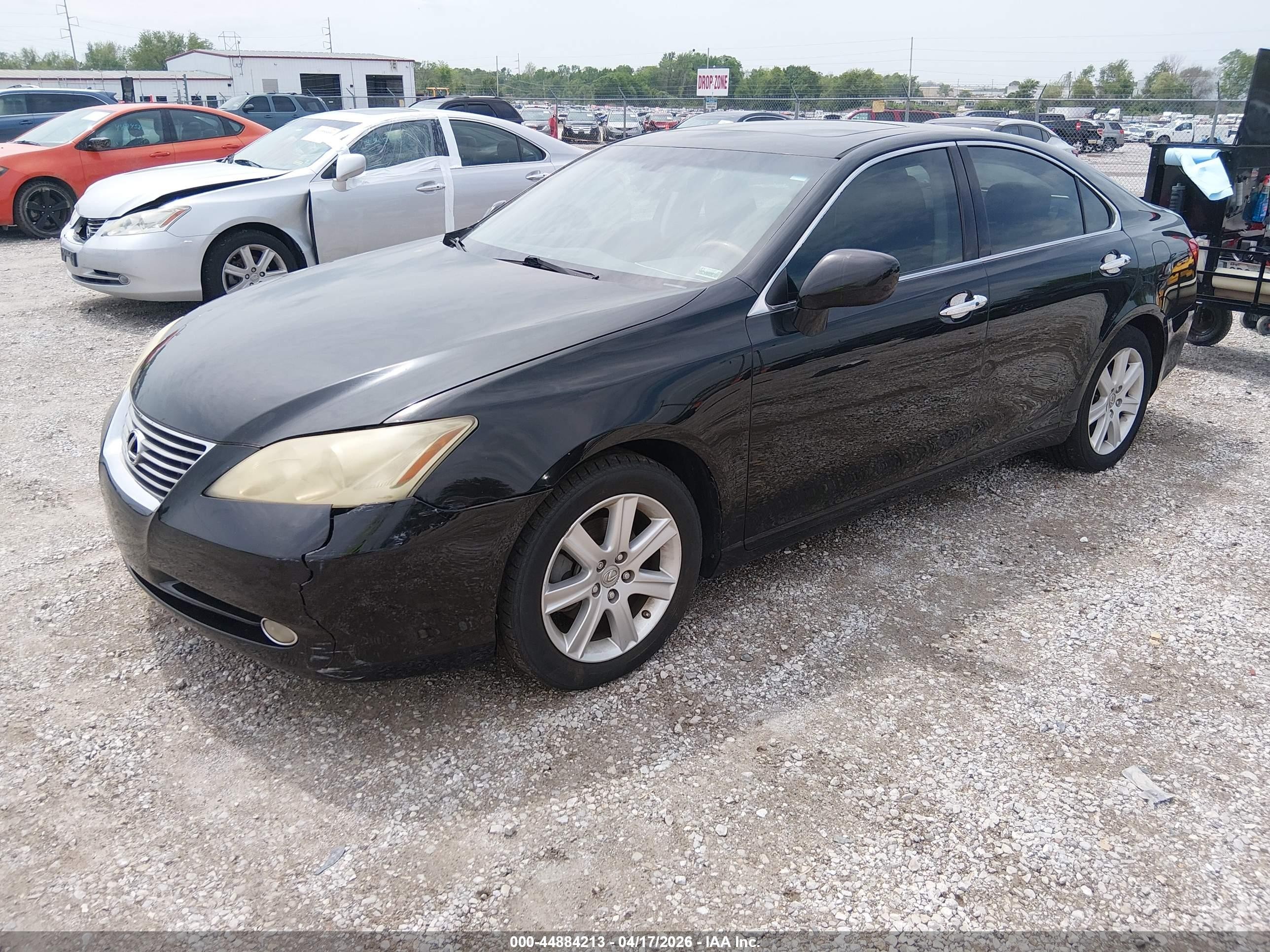 2007 Lexus Es 350   Black vin: JTHBJ46G972038549