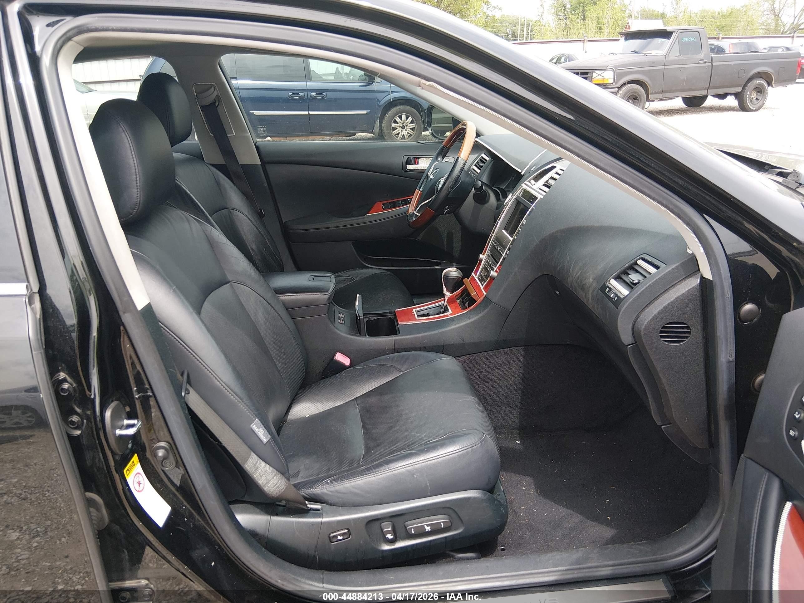 2007 Lexus Es 350   Black vin: JTHBJ46G972038549