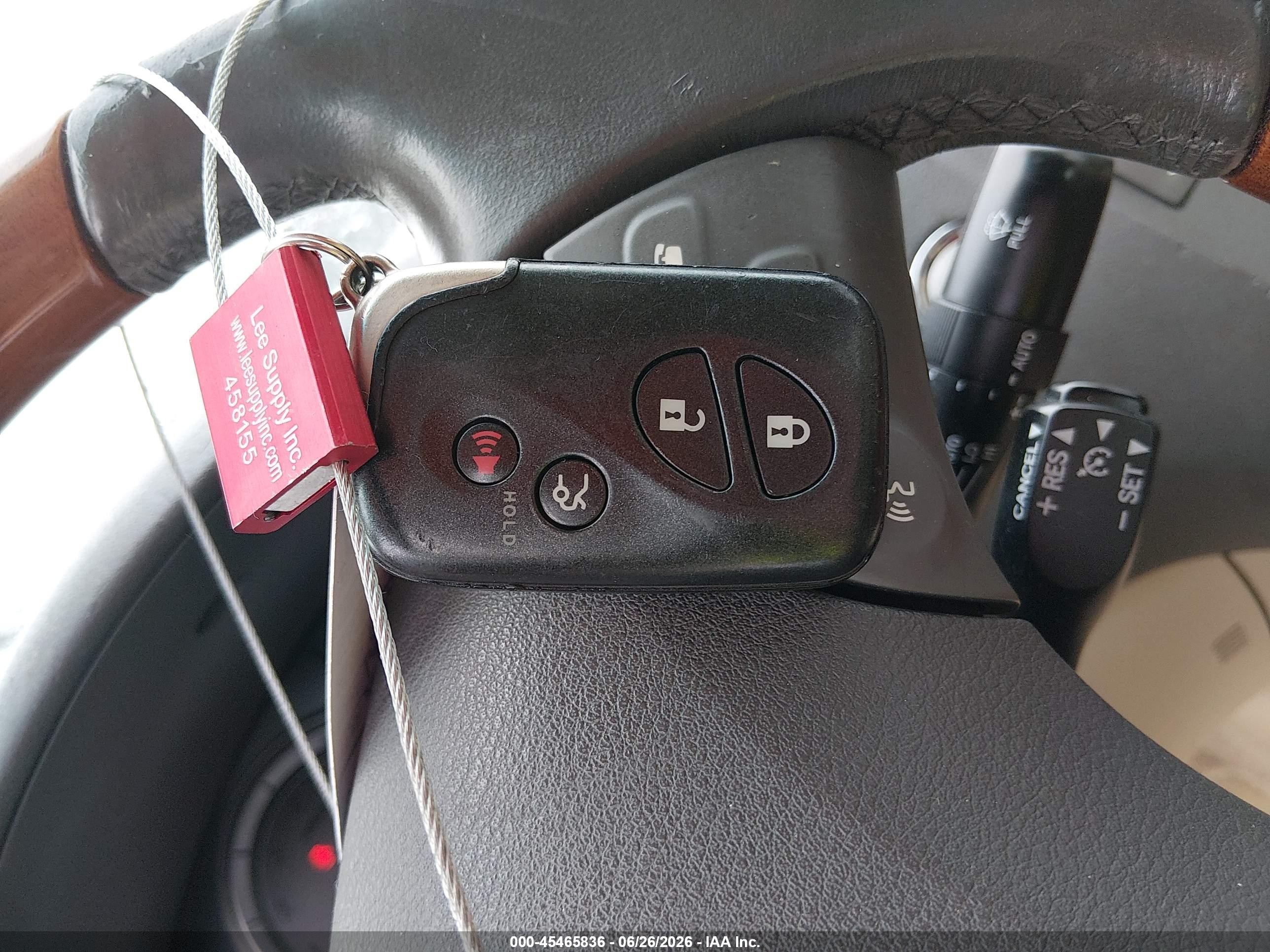 2007 Lexus Es 350   Red vin: JTHBJ46G972046926