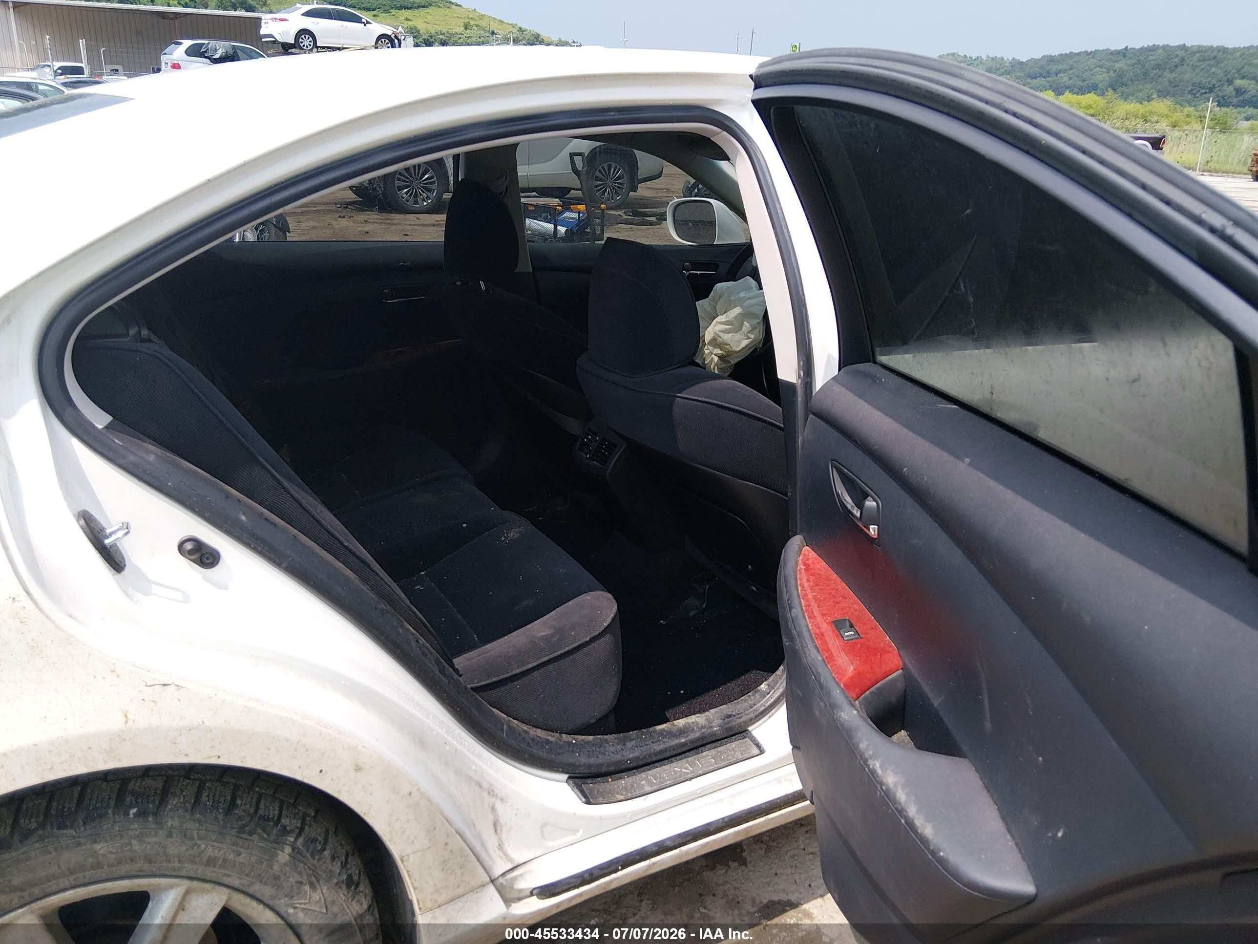2007 Lexus Es 350   Белый vin: JTHBJ46G972052287