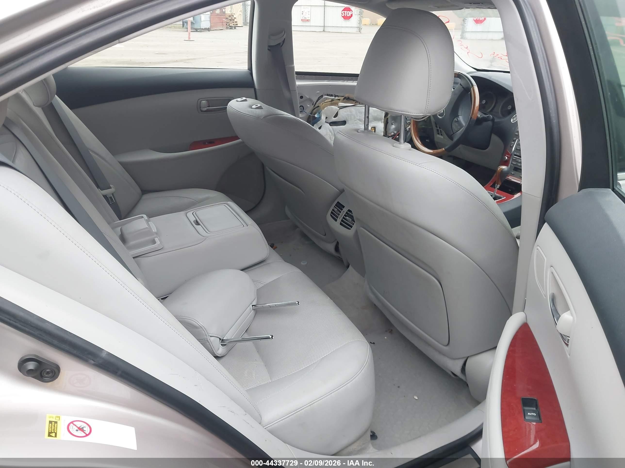 2007 Lexus Es 350   Beige vin: JTHBJ46G972059305