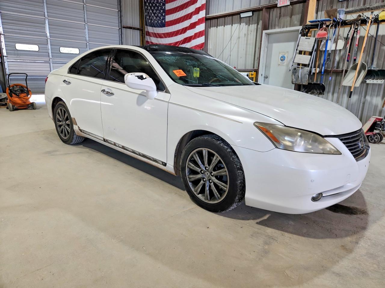 2007 Lexus Es 350 Белый vin: JTHBJ46G972077786